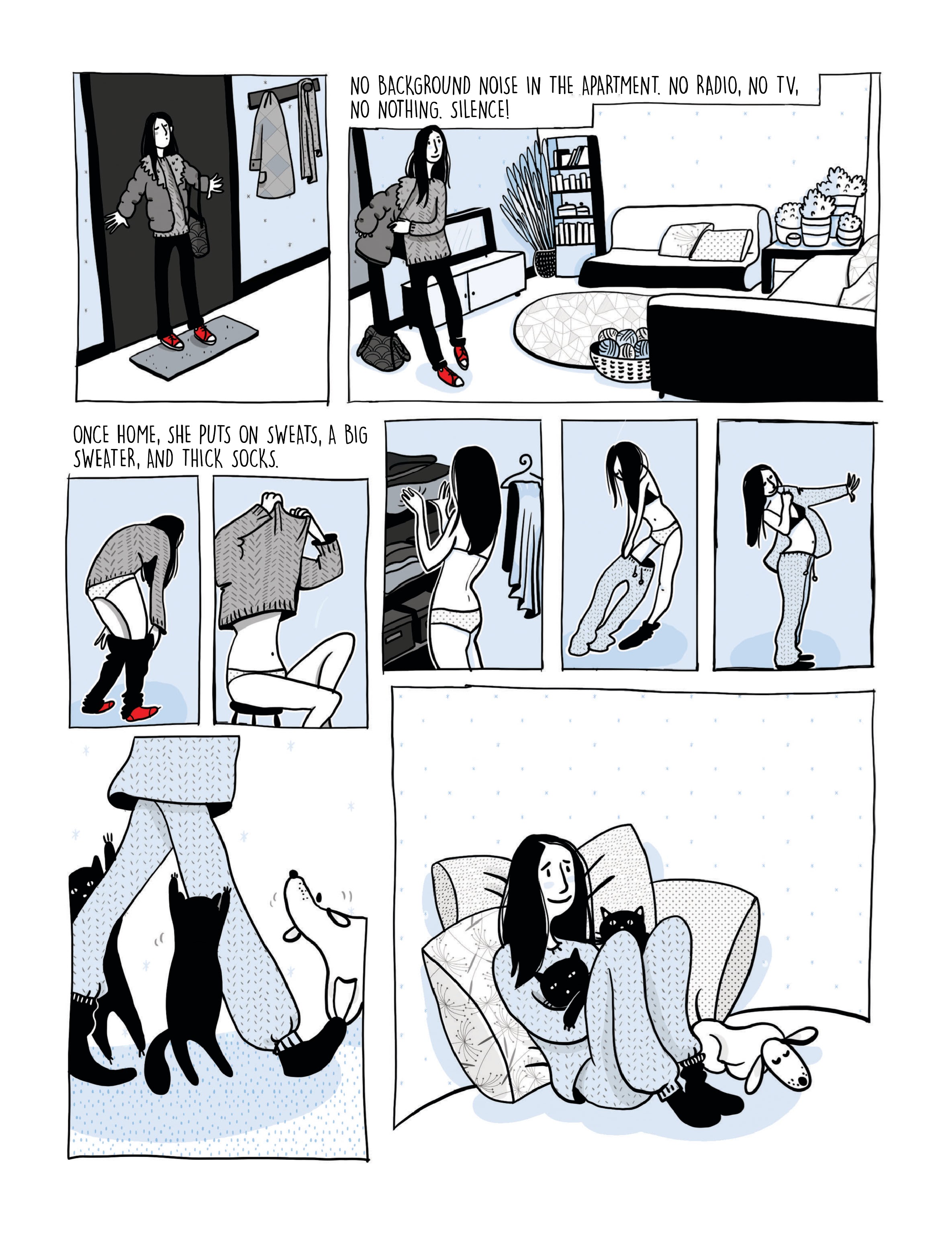Read online Invisible Differences: A Story of Asperger's, Adulting, and Living A Life In Full Color comic -  Issue # TPB (Part 1) - 35