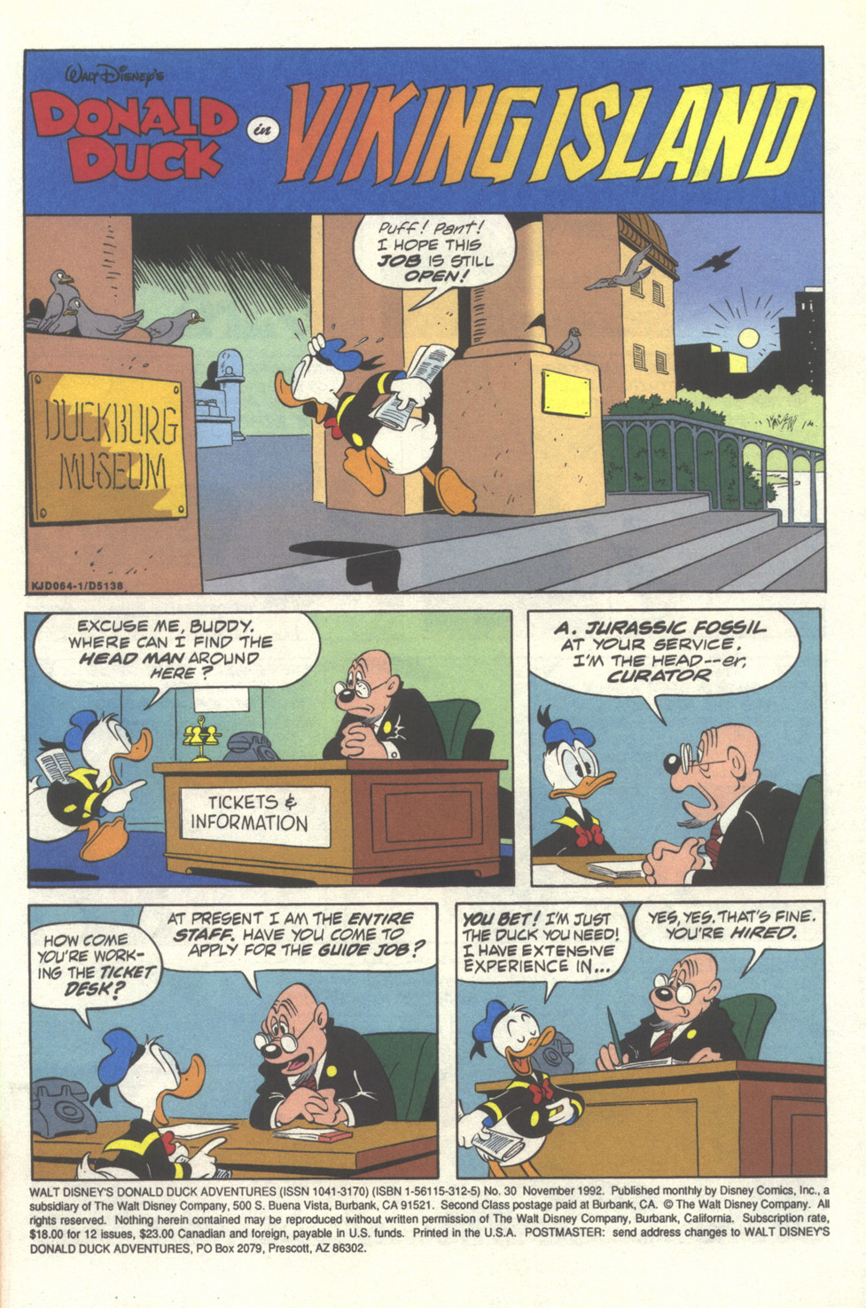 Read online Donald Duck Adventures comic -  Issue #30 - 3
