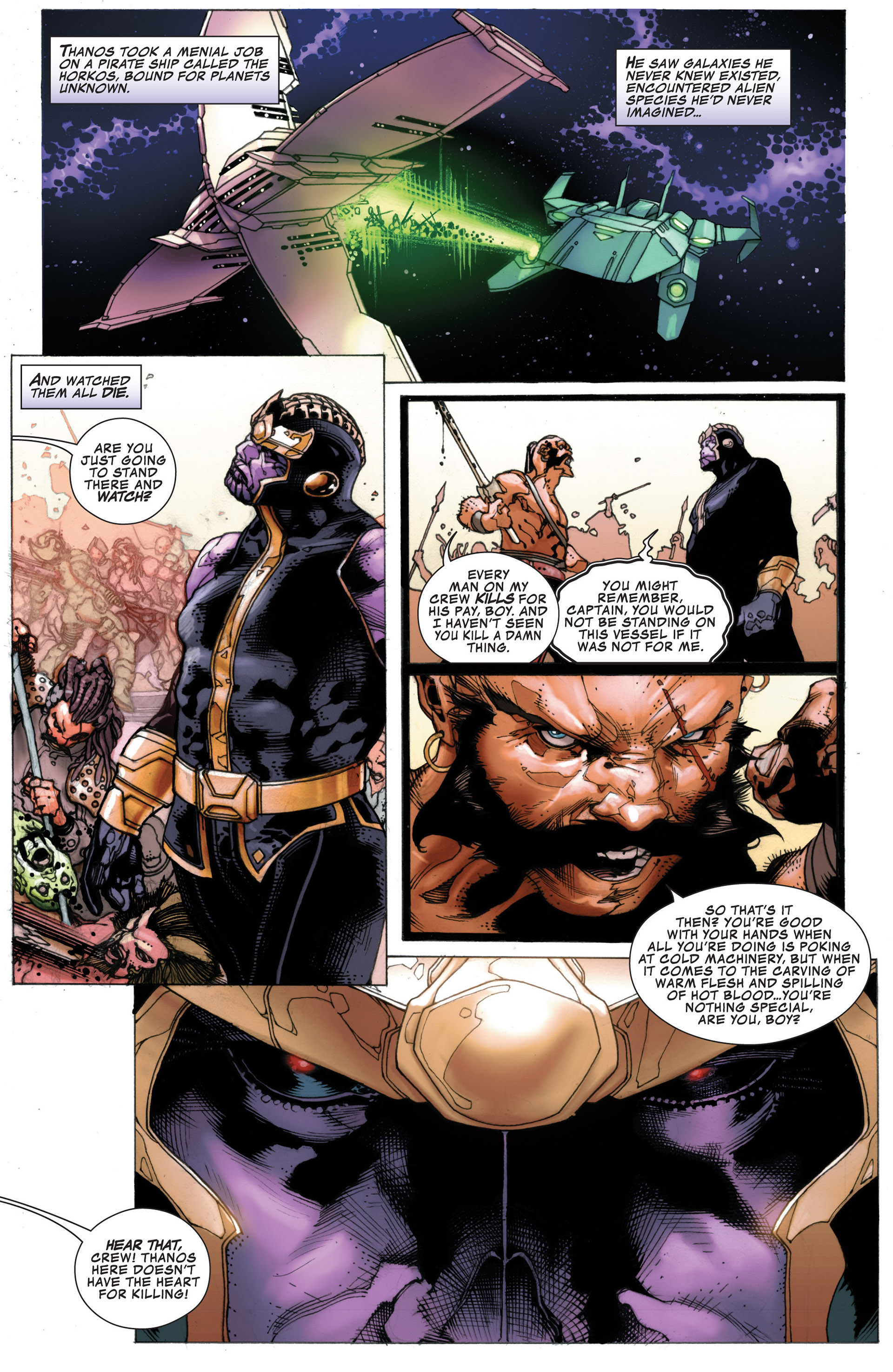 Read online Thanos Rising comic -  Issue #3 - 8