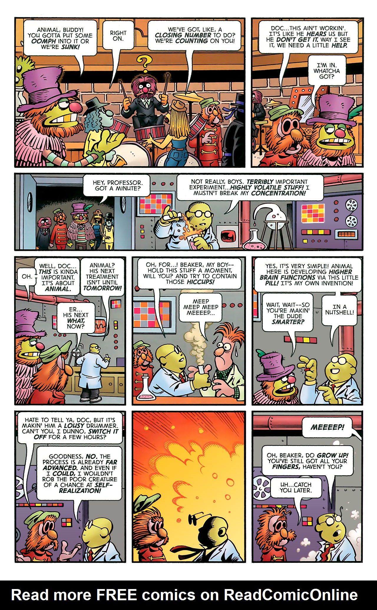 Read online The Muppet Show: The Treasure of Peg-Leg Wilson comic -  Issue #1 - 13