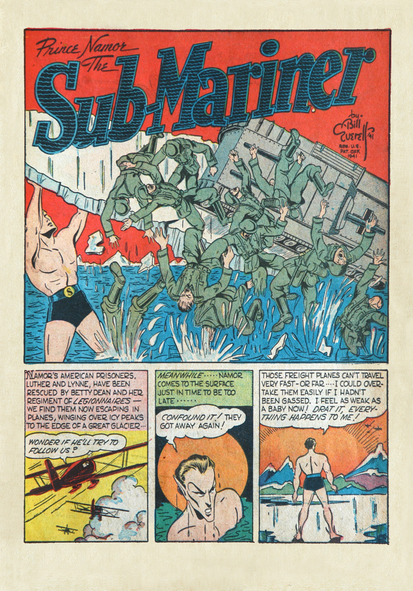 Read online Marvel Mystery Comics comic -  Issue #19 - 19