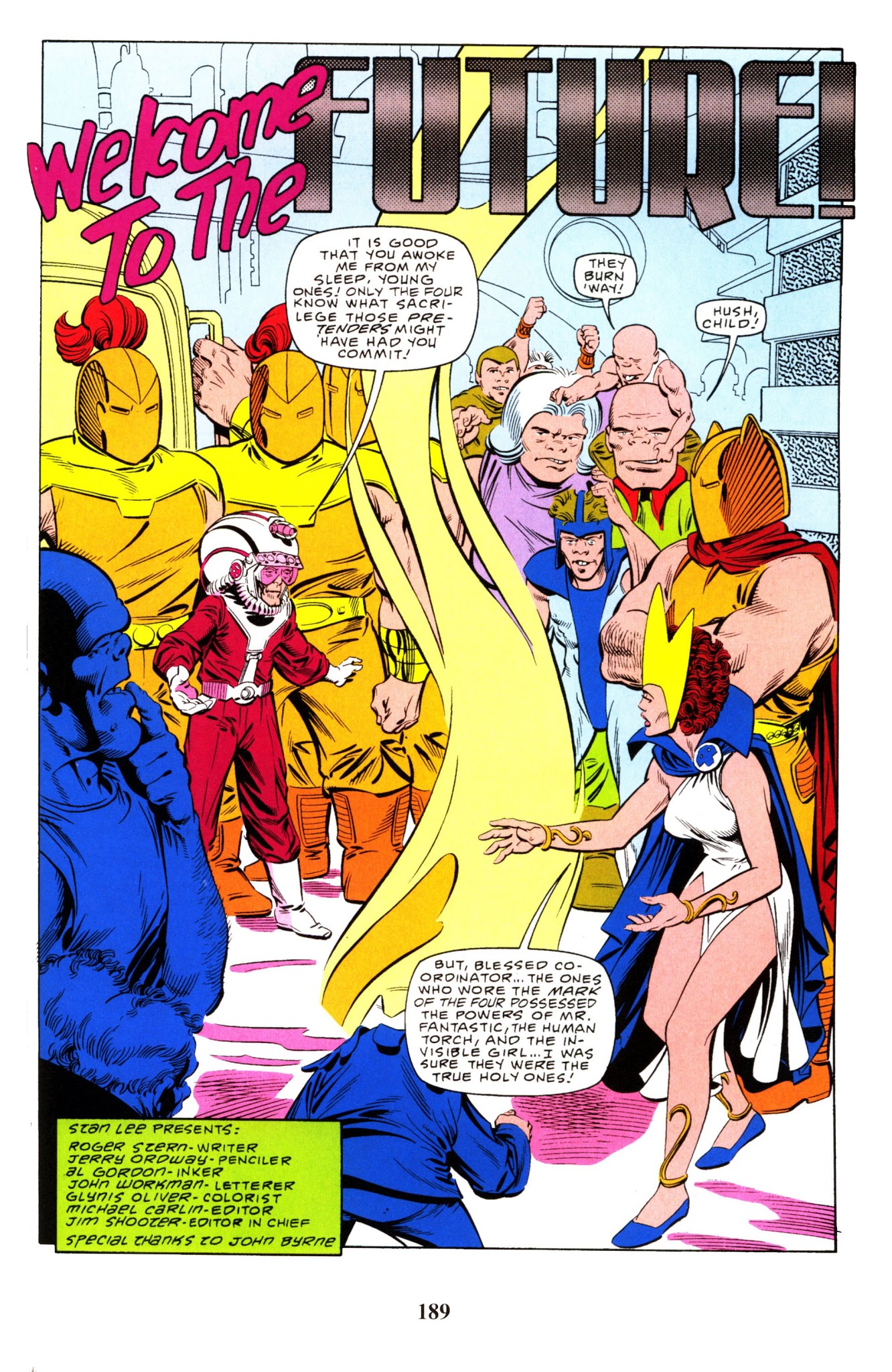 Read online Fantastic Four Visionaries: John Byrne comic -  Issue # TPB 8 - 189