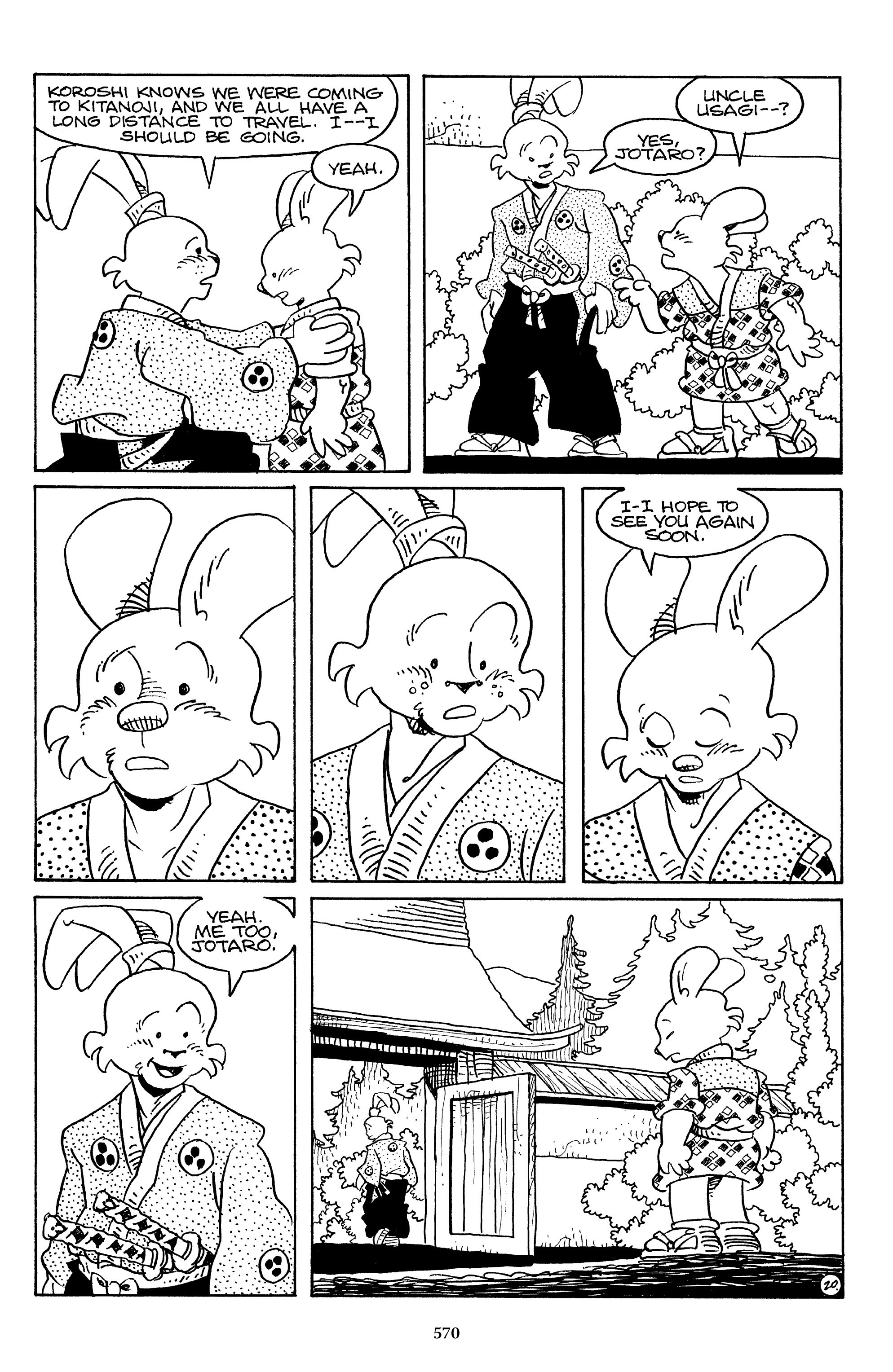Read online The Usagi Yojimbo Saga comic -  Issue # TPB 4 - 566