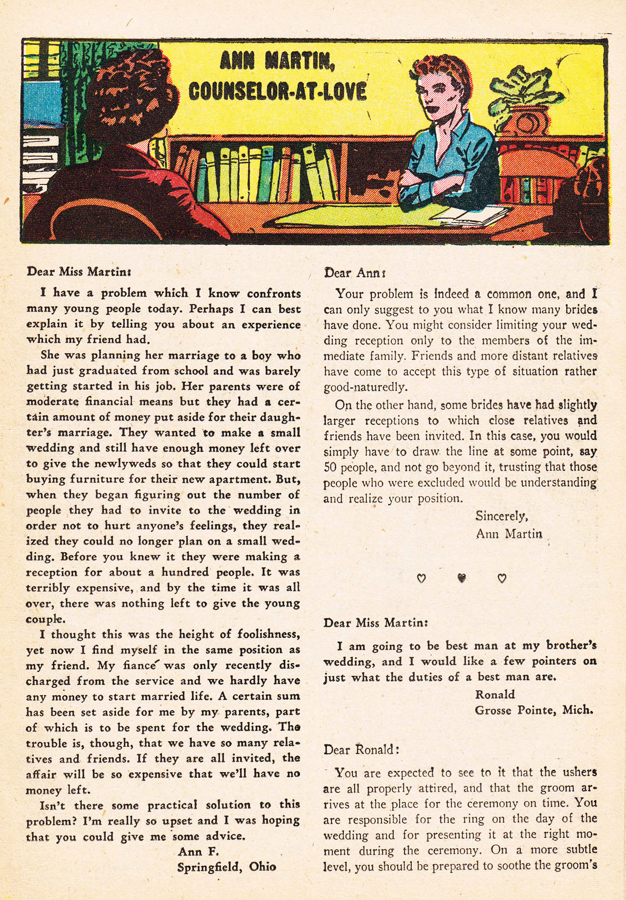 Read online Secret Hearts comic -  Issue #24 - 25