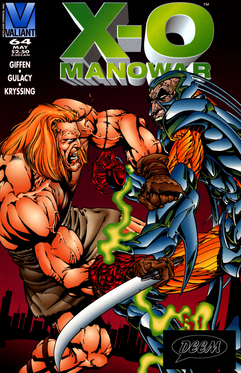 Read online X-O Manowar (1992) comic -  Issue #64 - 1