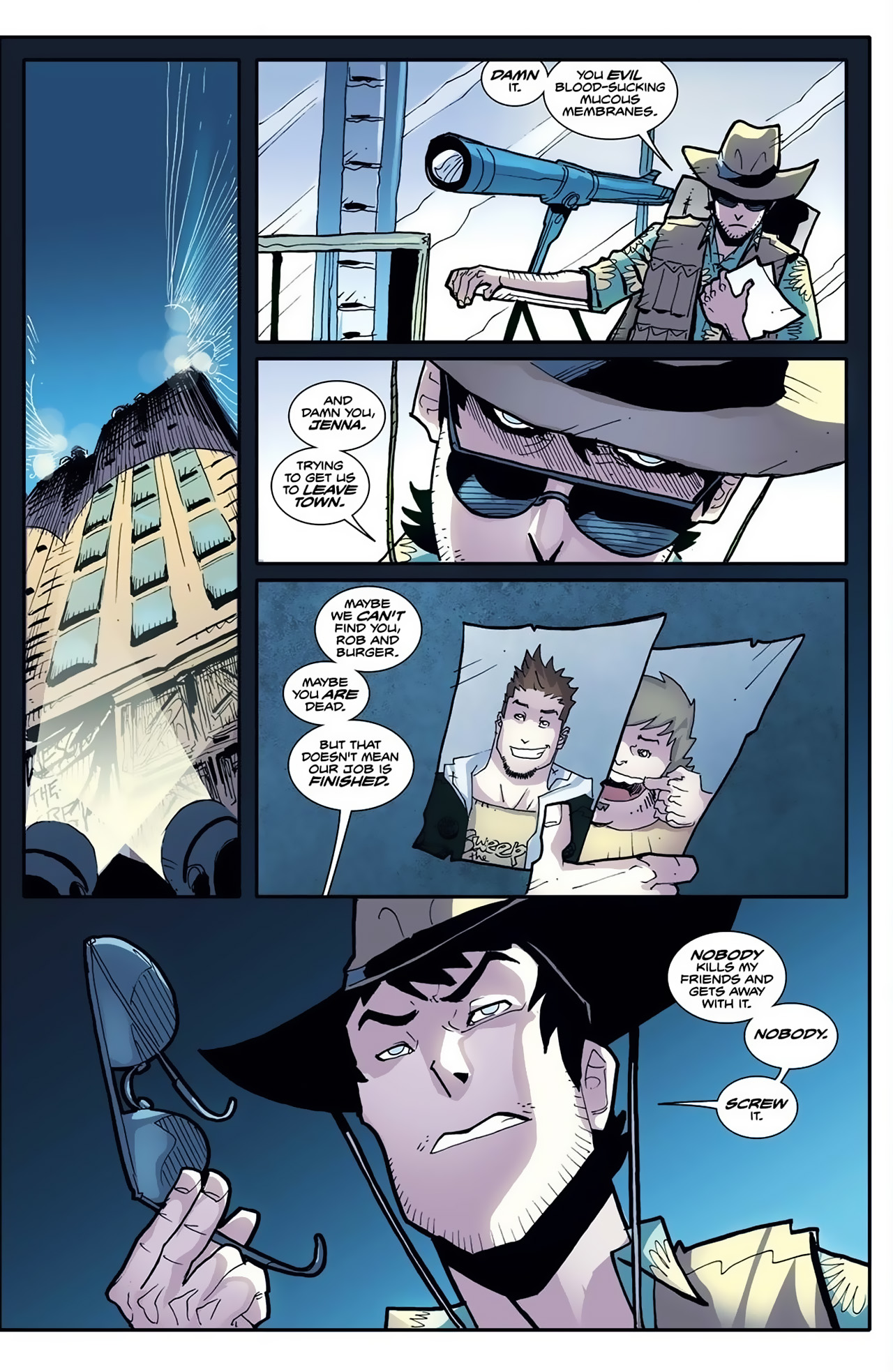 Read online Fanboys vs. Zombies comic -  Issue #5 - 22