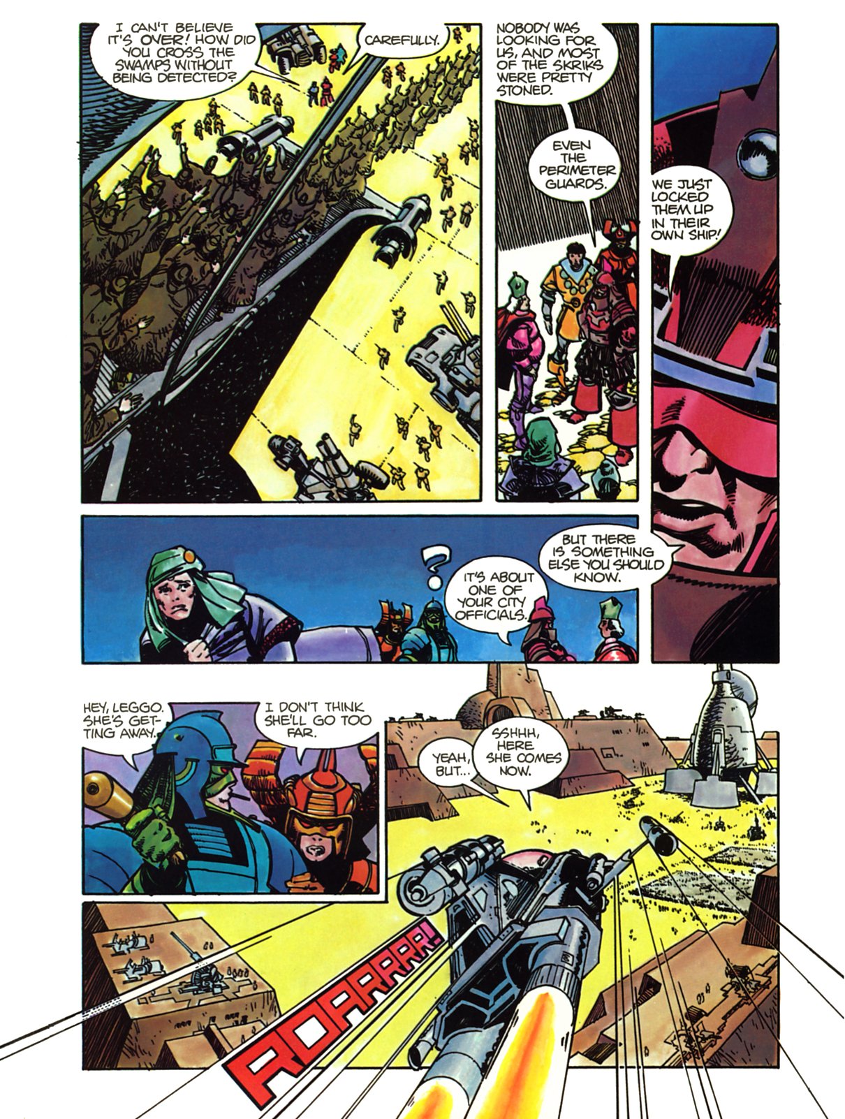 Read online Marvel Graphic Novel comic -  Issue #6 - The Star Slammers - 14