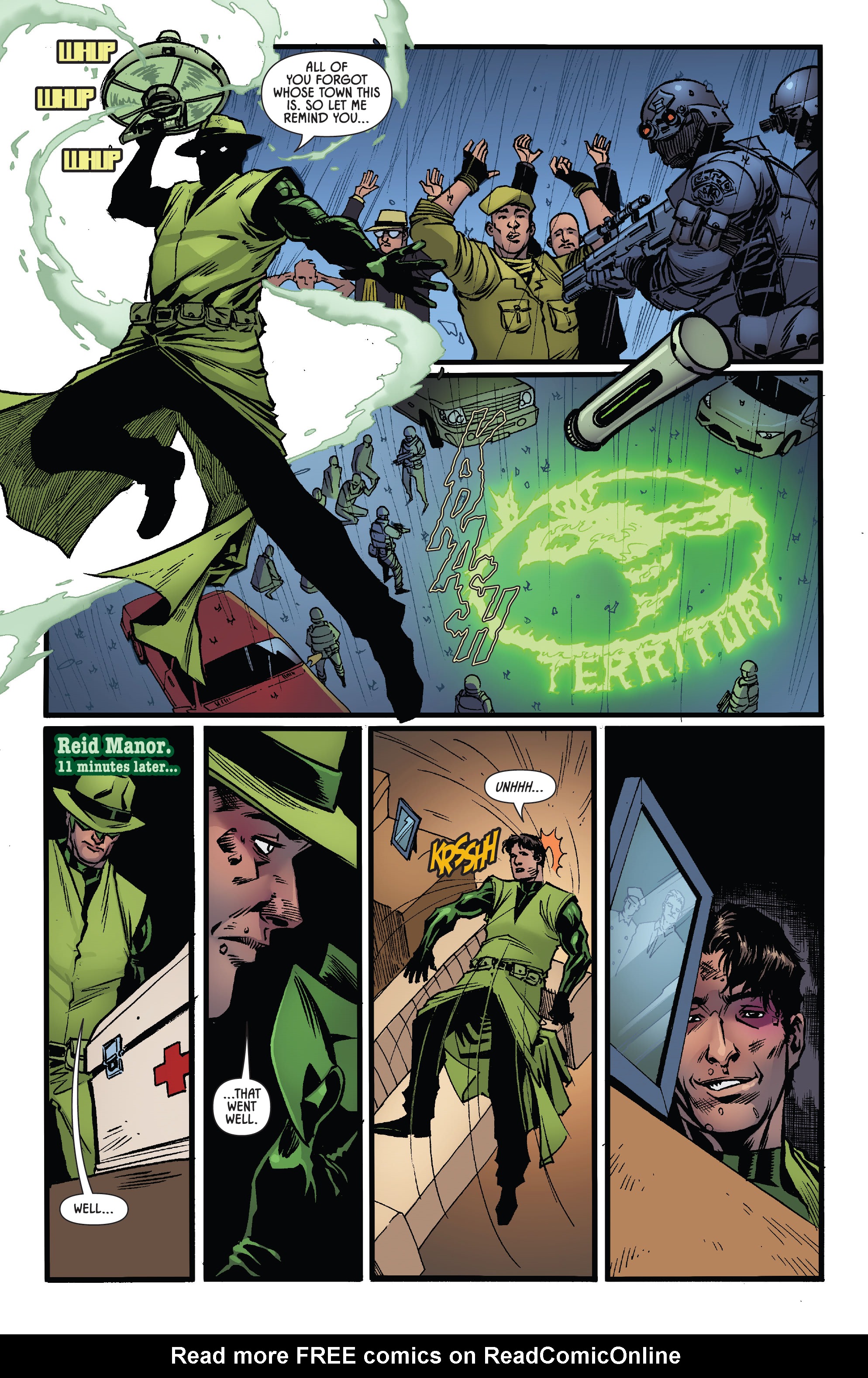 Read online Green Hornet: One Night in Bangkok comic -  Issue # Full - 31