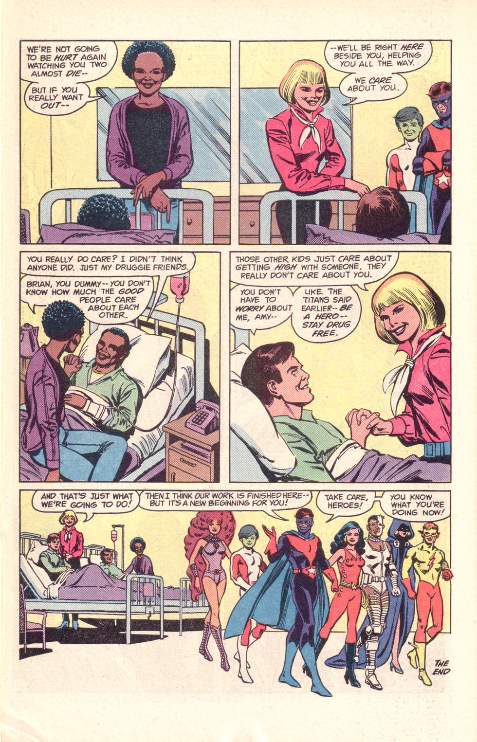 Read online The New Teen Titans (Drug Awareness Specials) comic -  Issue #1 - 30
