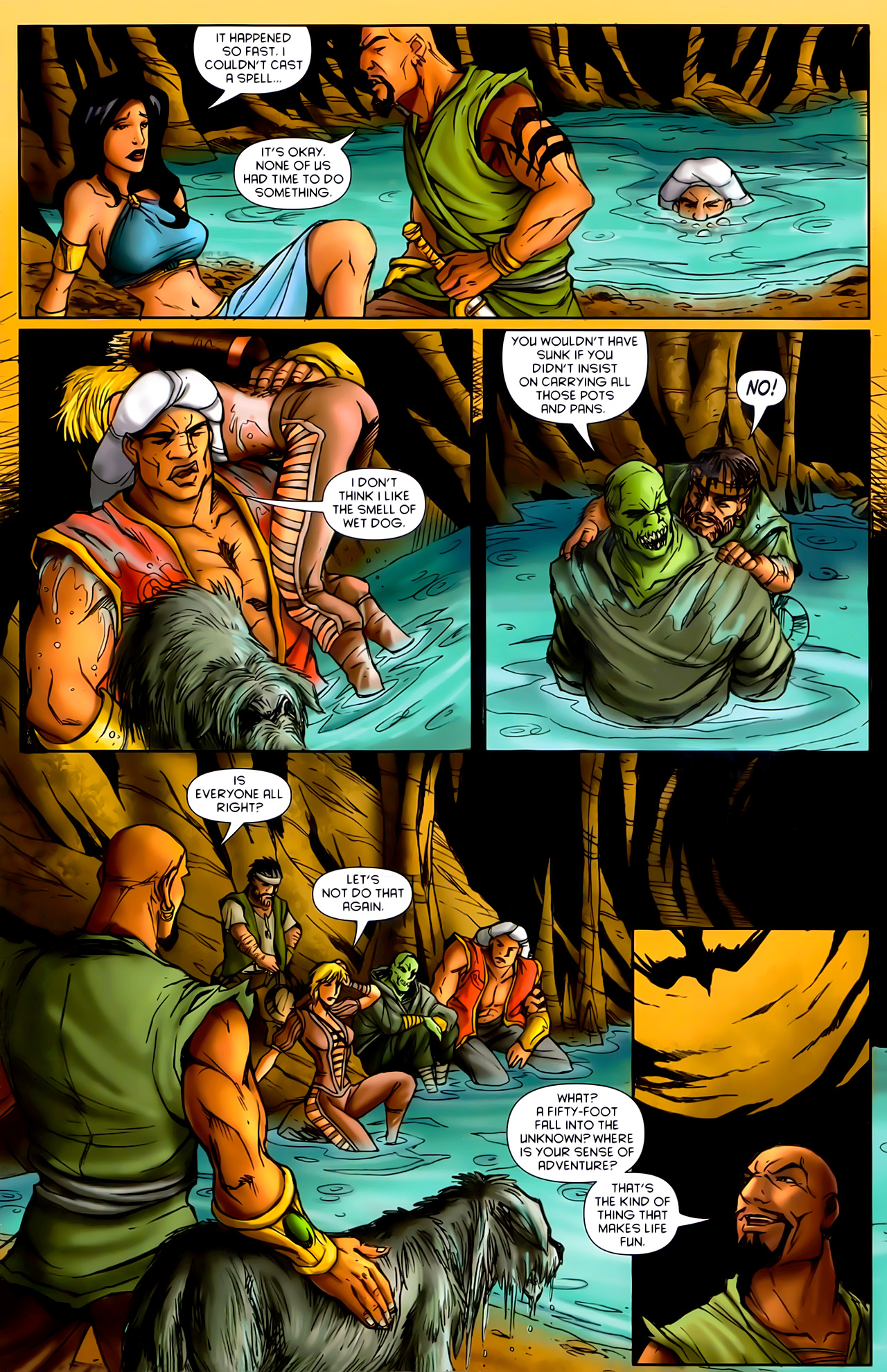 Read online 1001 Arabian Nights: The Adventures of Sinbad comic -  Issue #10 - 5
