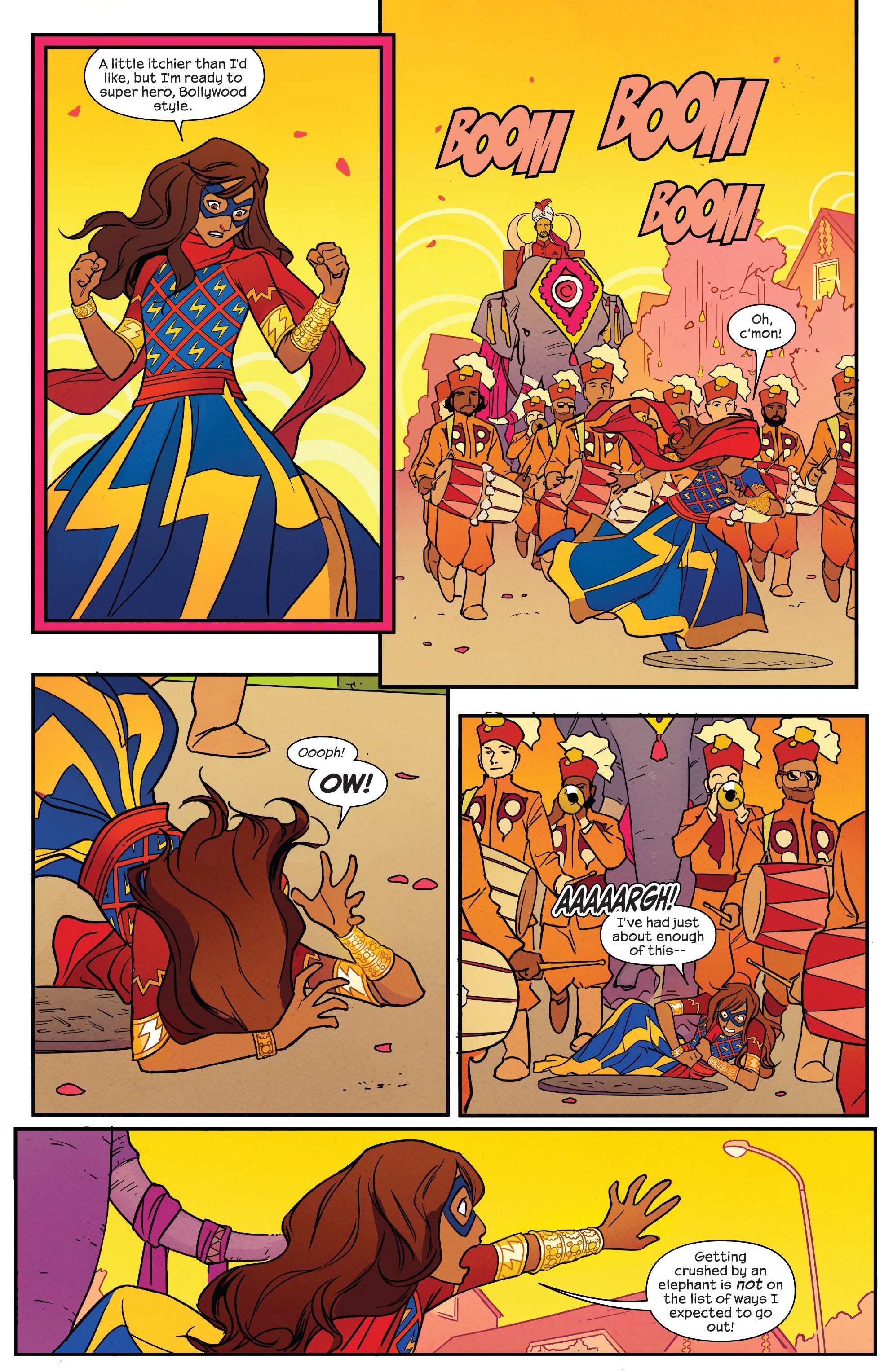 Read online Ms. Marvel: Beyond the Limit comic -  Issue #1 - 21