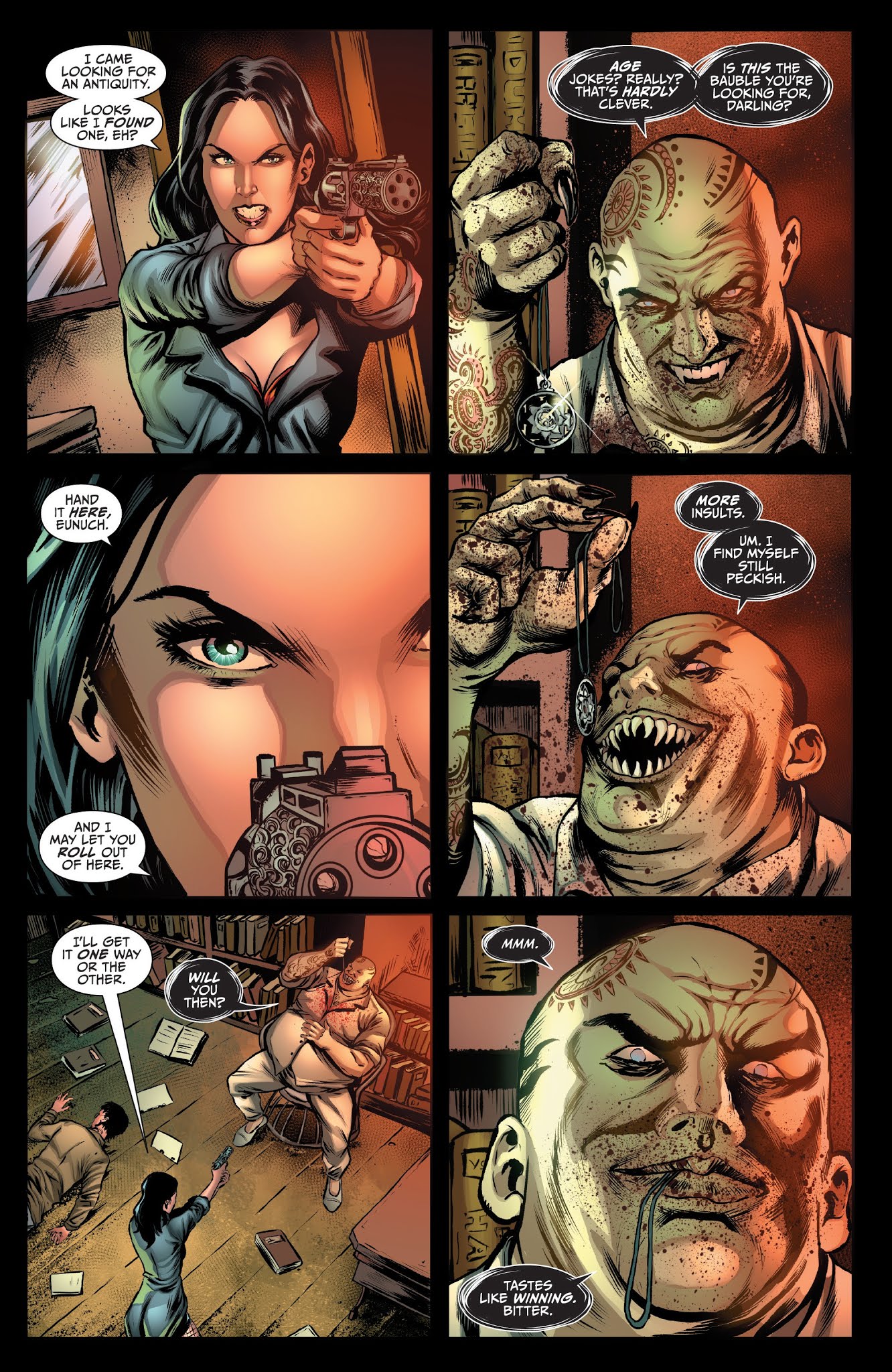 Read online Van Helsing: Sword of Heaven comic -  Issue #1 - 6