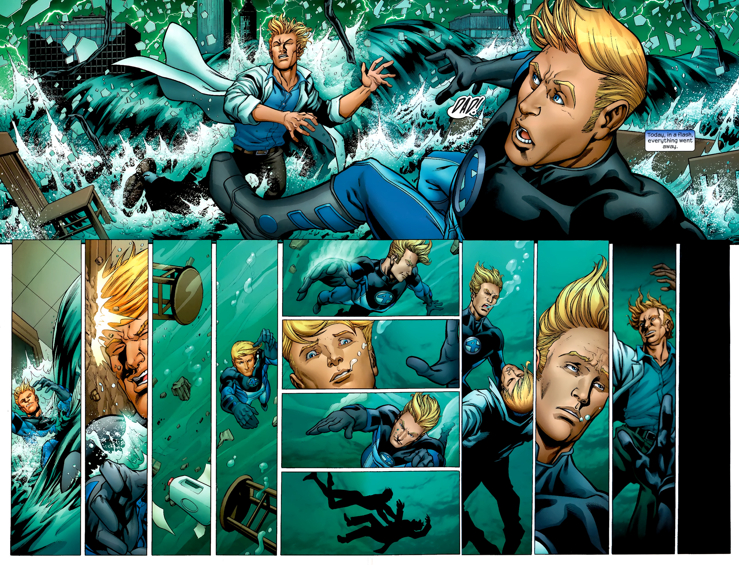 Read online Ultimatum: Fantastic Four Requiem comic -  Issue # Full - 6