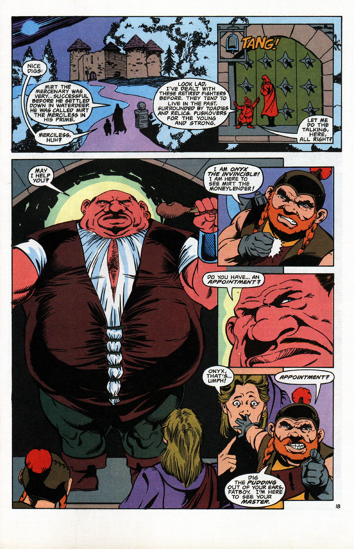 Read online Advanced Dungeons & Dragons comic -  Issue #10 - 22