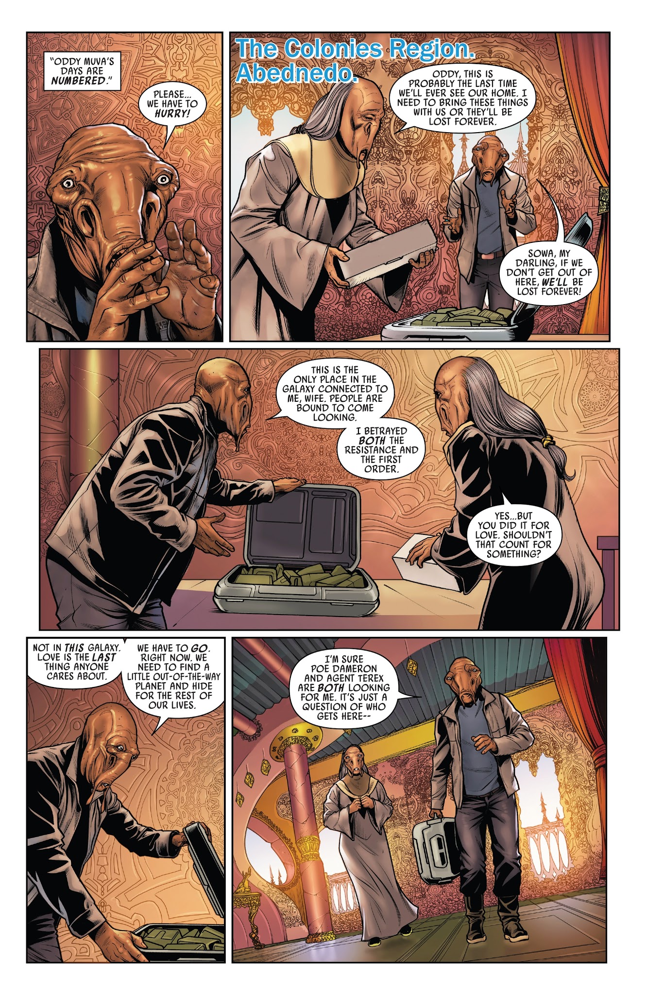 Read online Star Wars: Poe Dameron comic -  Issue #17 - 18