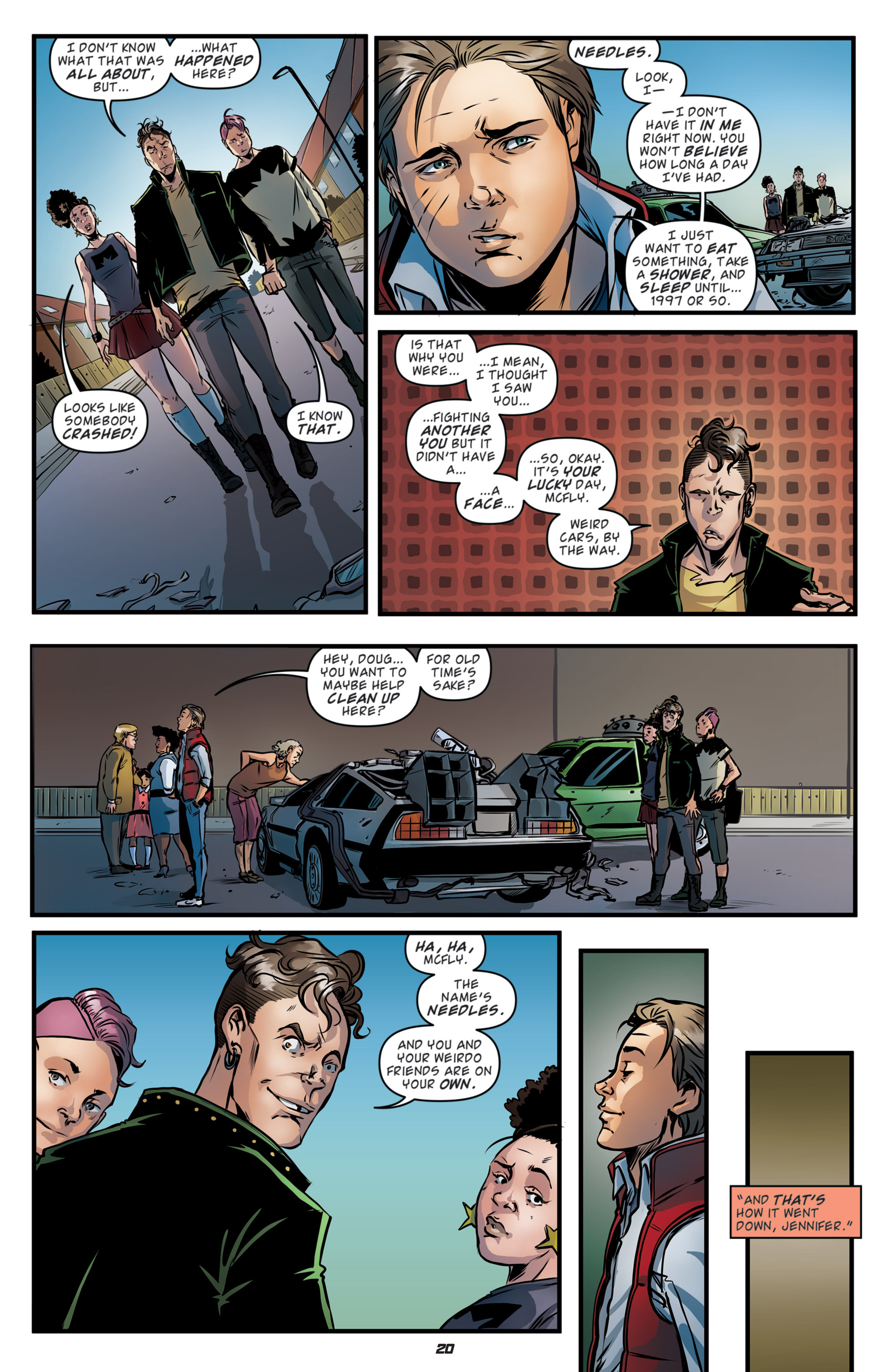 Read online Back to the Future (2015) comic -  Issue #17 - 22