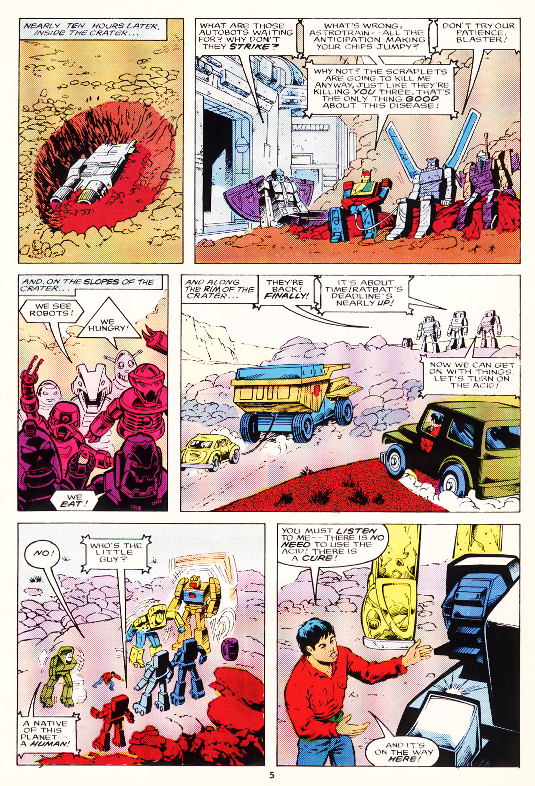Read online The Transformers (UK) comic -  Issue #127 - 5