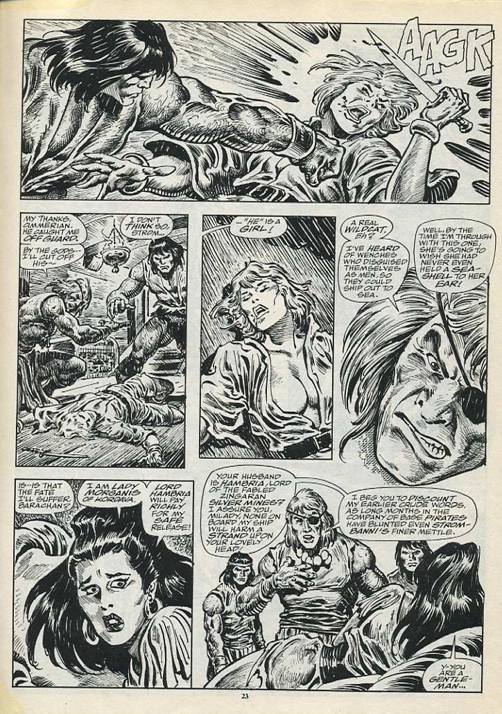 The Savage Sword Of Conan issue 196 - Page 25