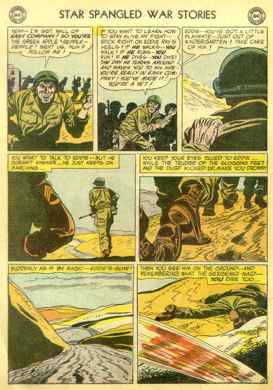 Read online Star Spangled War Stories (1952) comic -  Issue #36 - 4