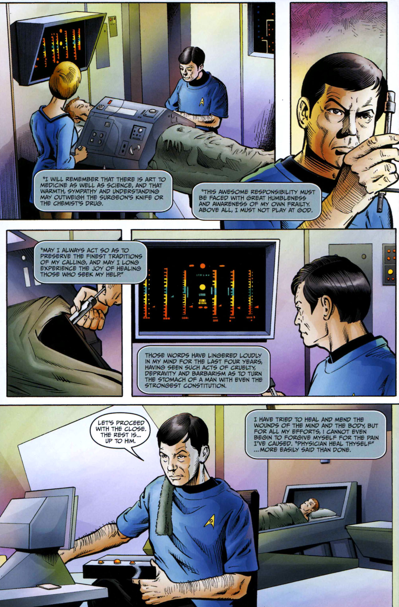 Read online Star Trek Year Four: The Enterprise Experiment comic -  Issue #4 - 6