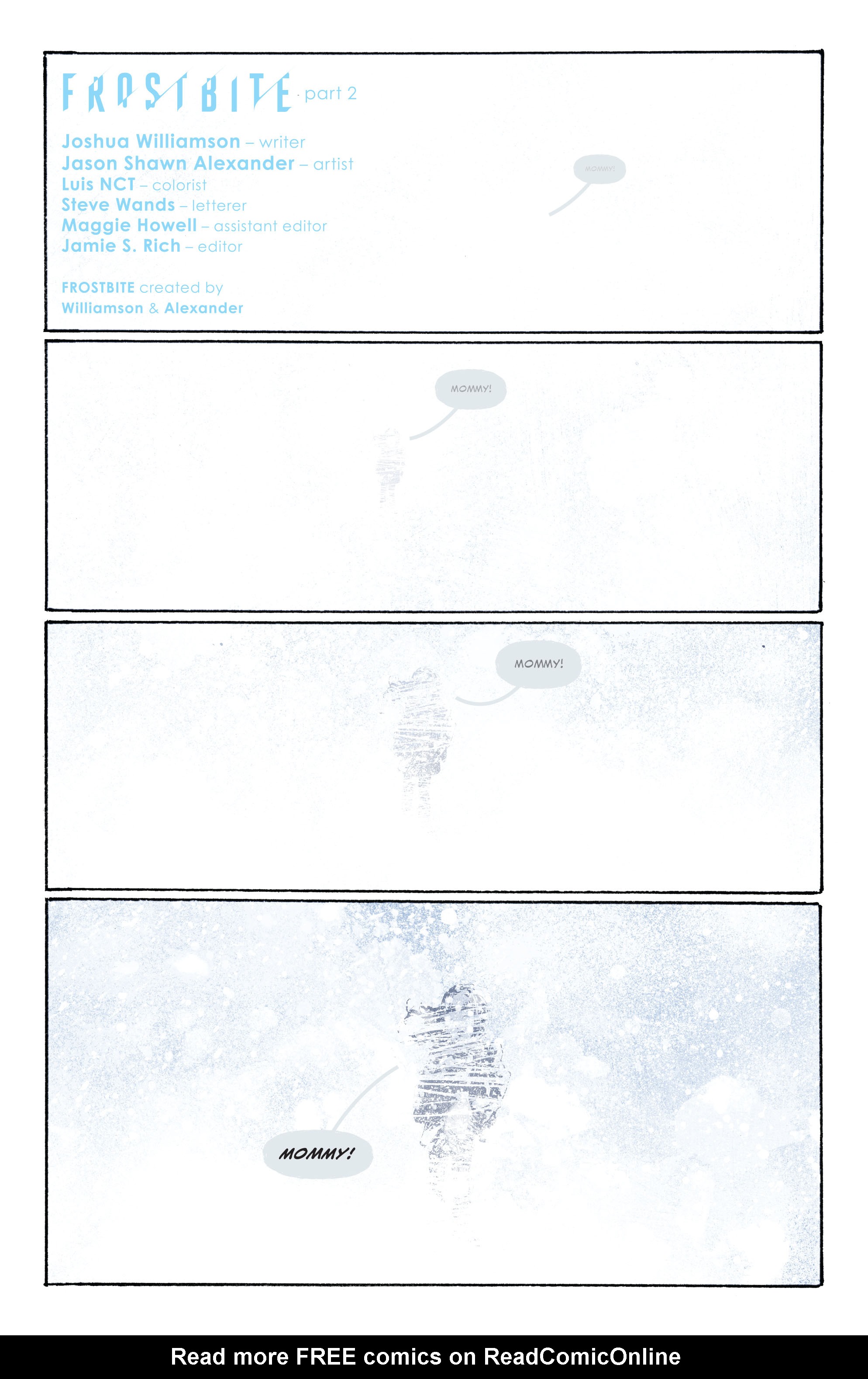 Read online Frostbite comic -  Issue #2 - 2