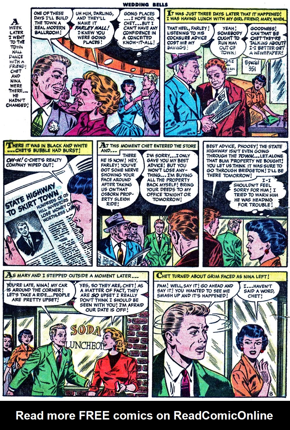 Read online Wedding Bells comic -  Issue #9 - 9