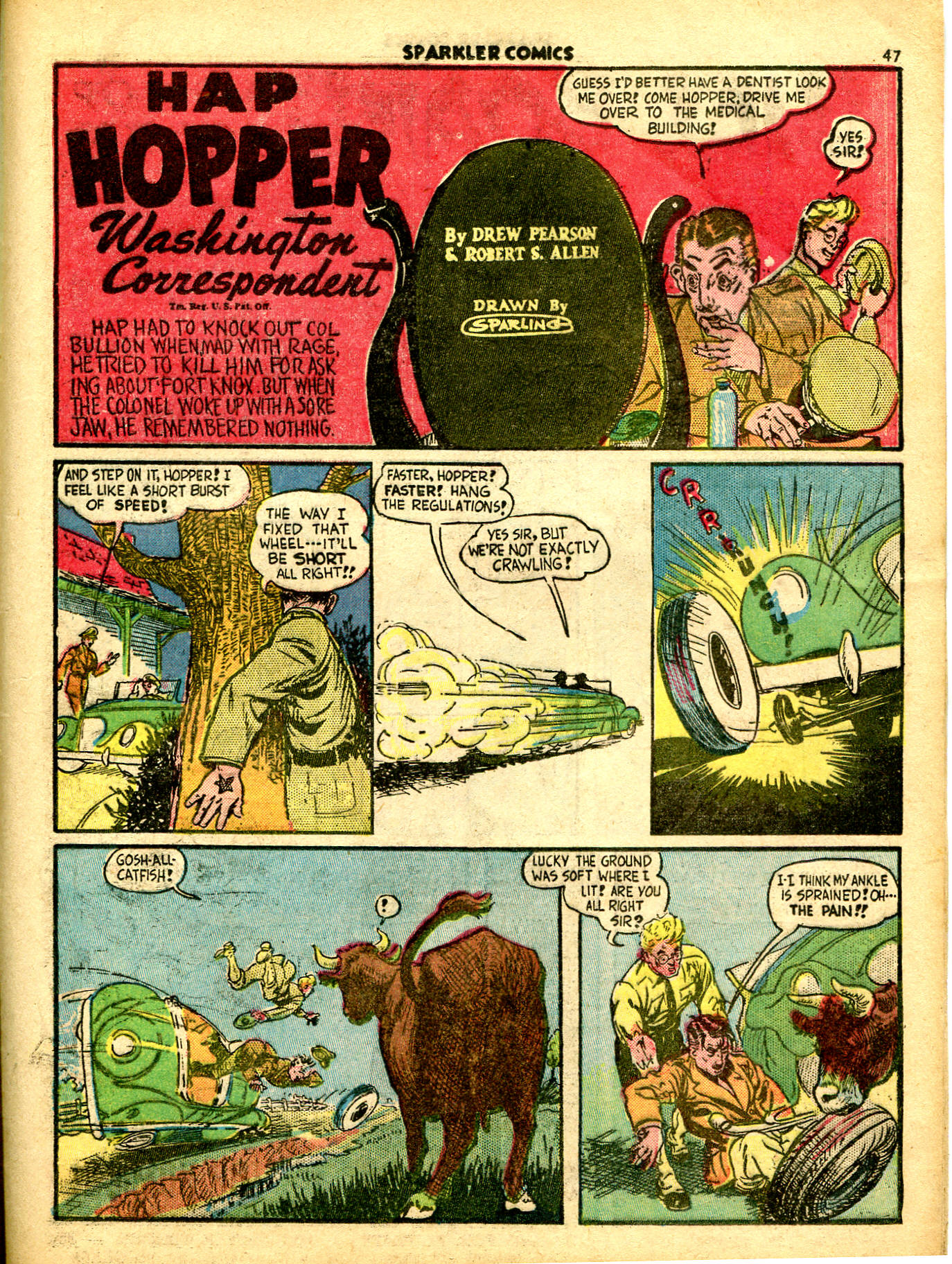 Read online Sparkler Comics comic -  Issue #17 - 45