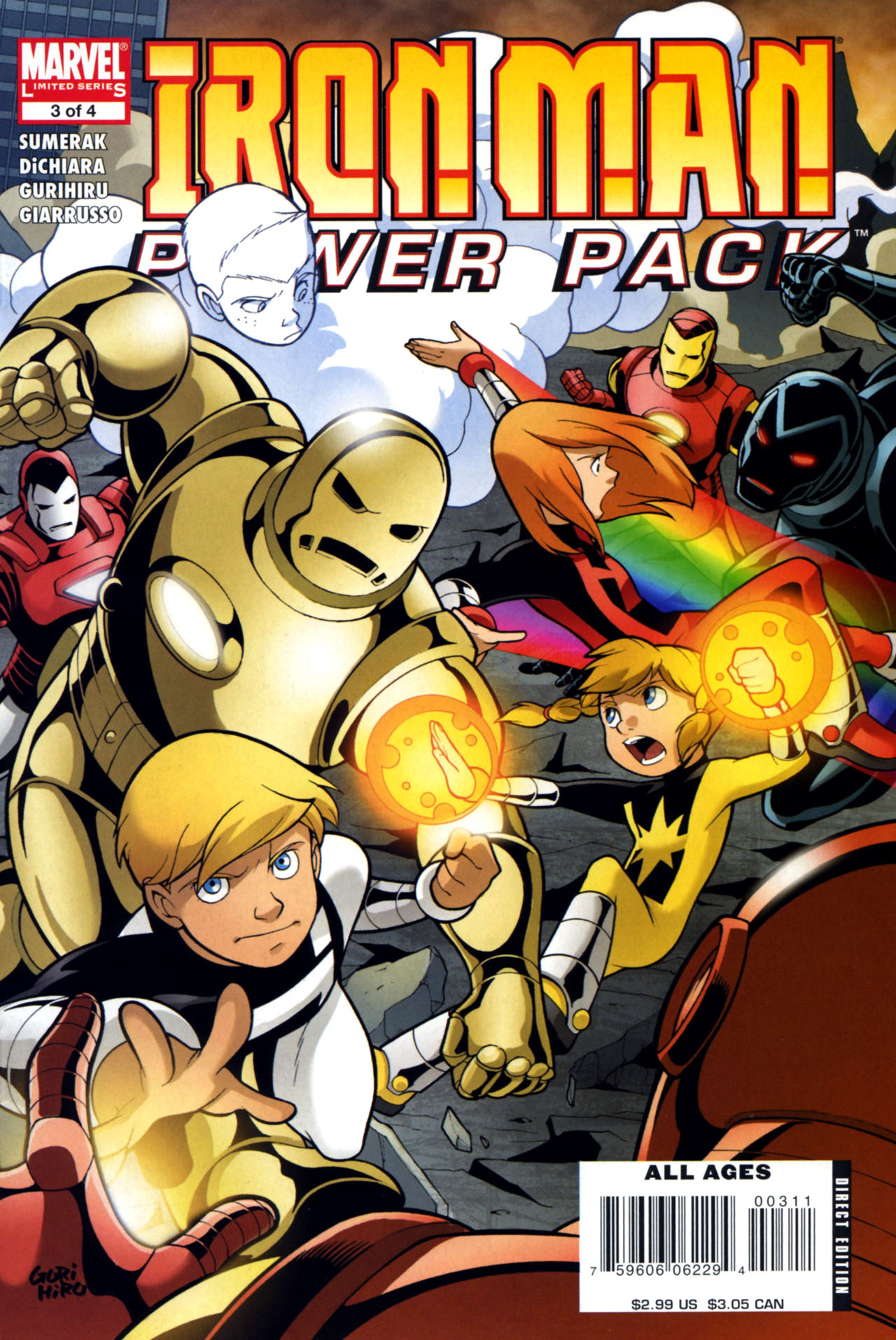 Read online Iron Man and Power Pack comic -  Issue #3 - 1