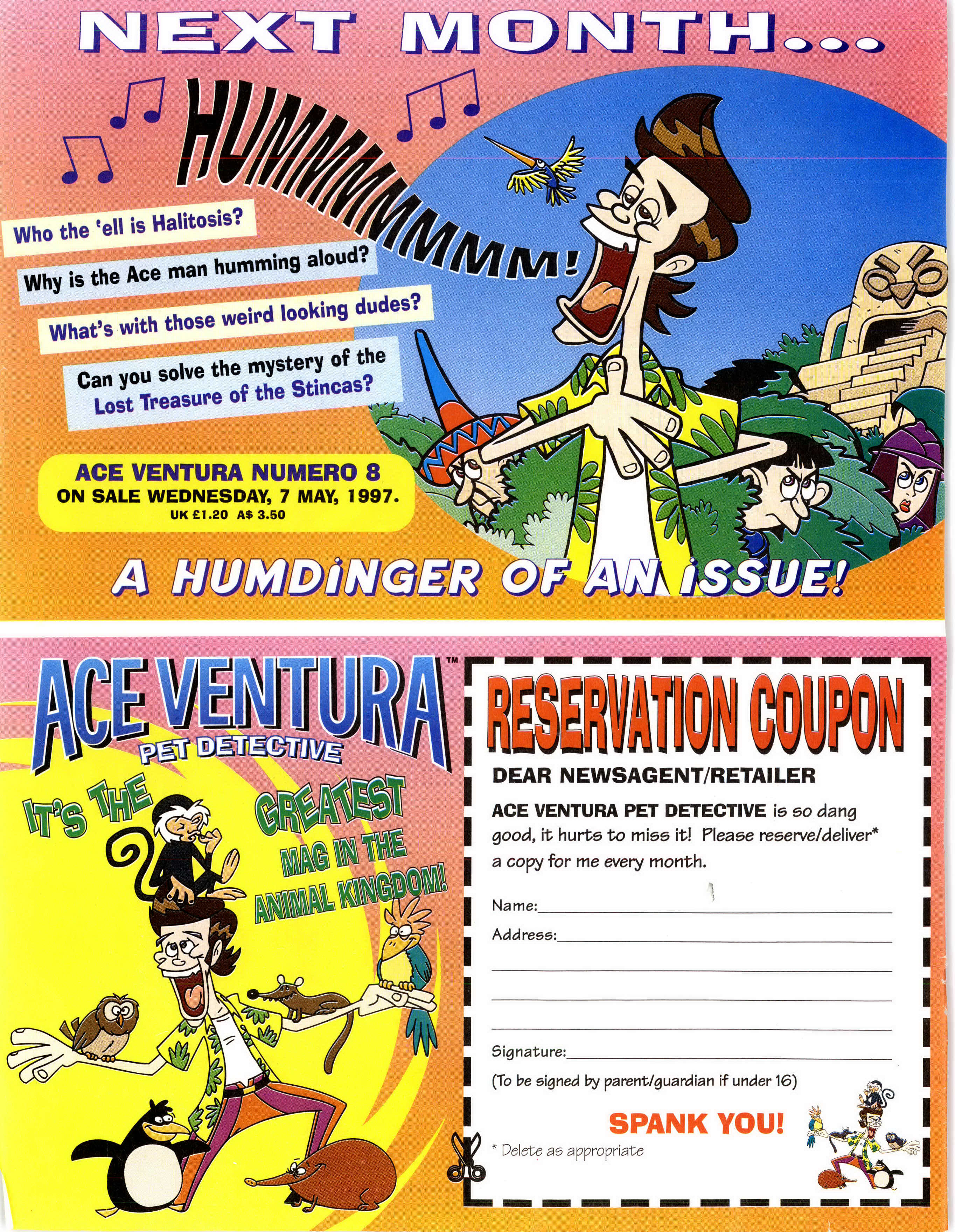 Read online Ace Ventura Pet Detective comic -  Issue #7 - 30