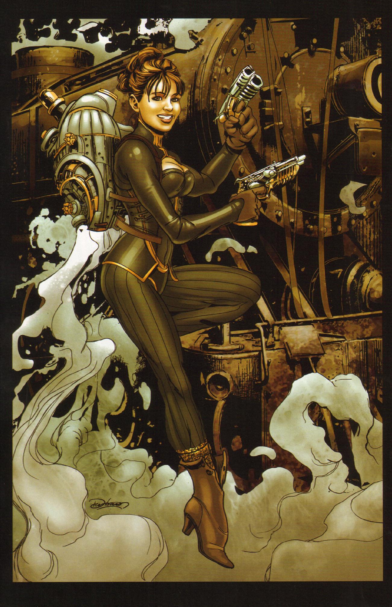 Read online Victorian Secret: Girls of Steampunk comic -  Issue #1 - 28