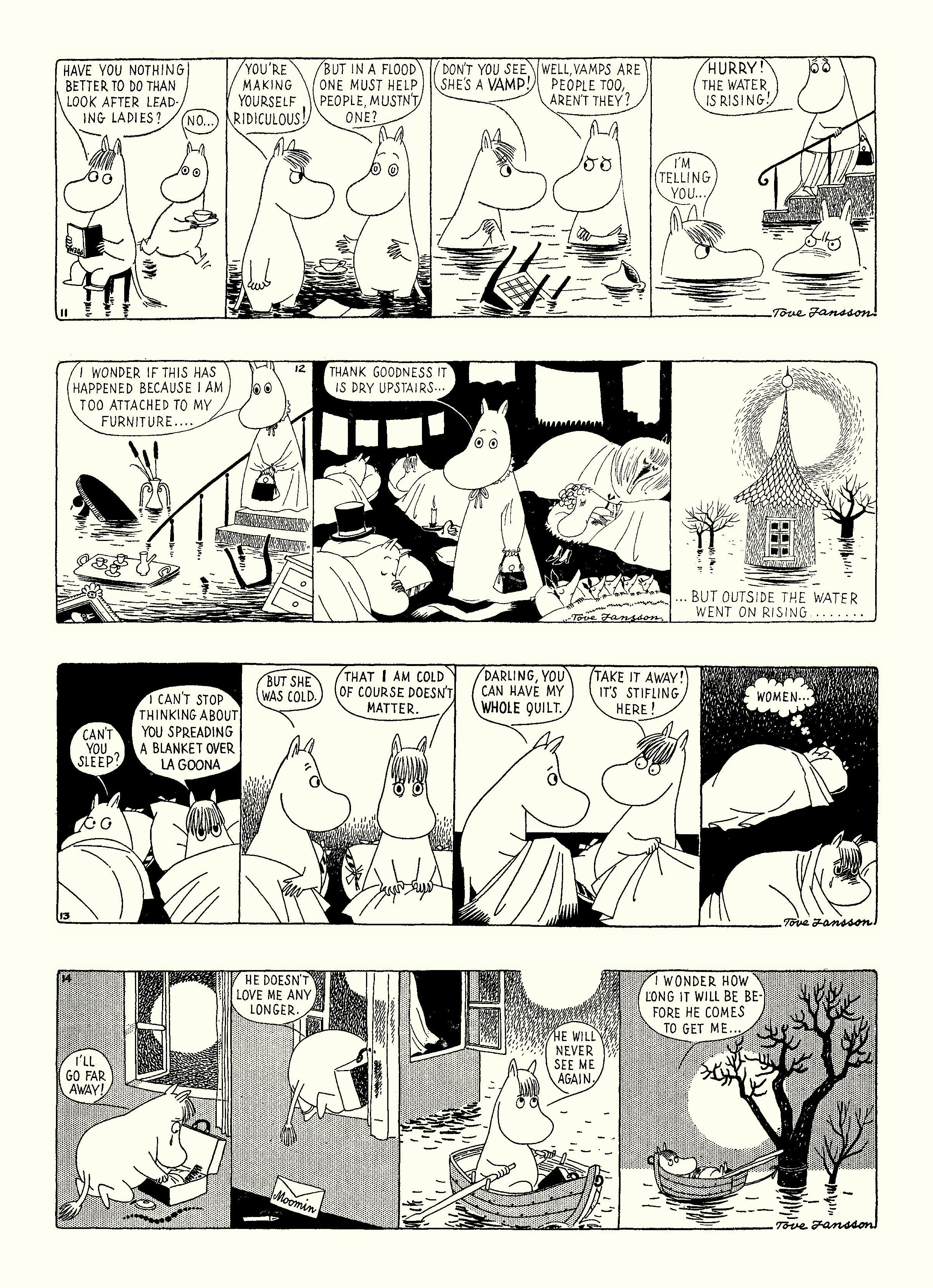 Read online Moomin: The Complete Tove Jansson Comic Strip comic -  Issue # TPB 3 - 9