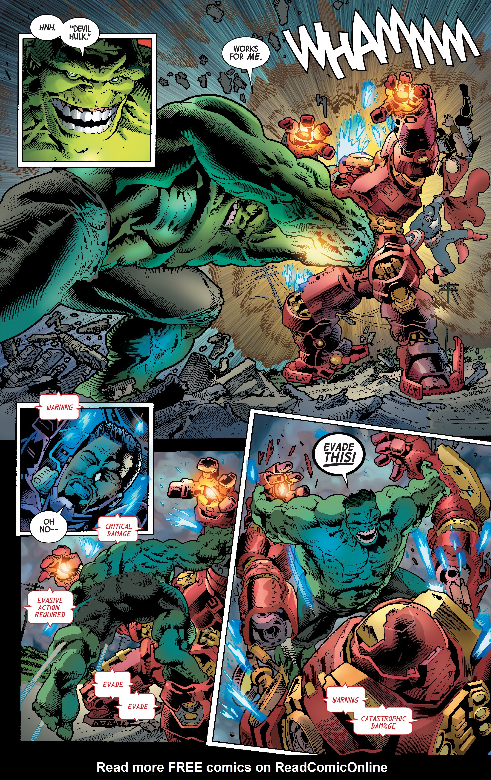 Read online Hulk vs. The Avengers comic -  Issue # TPB - 116