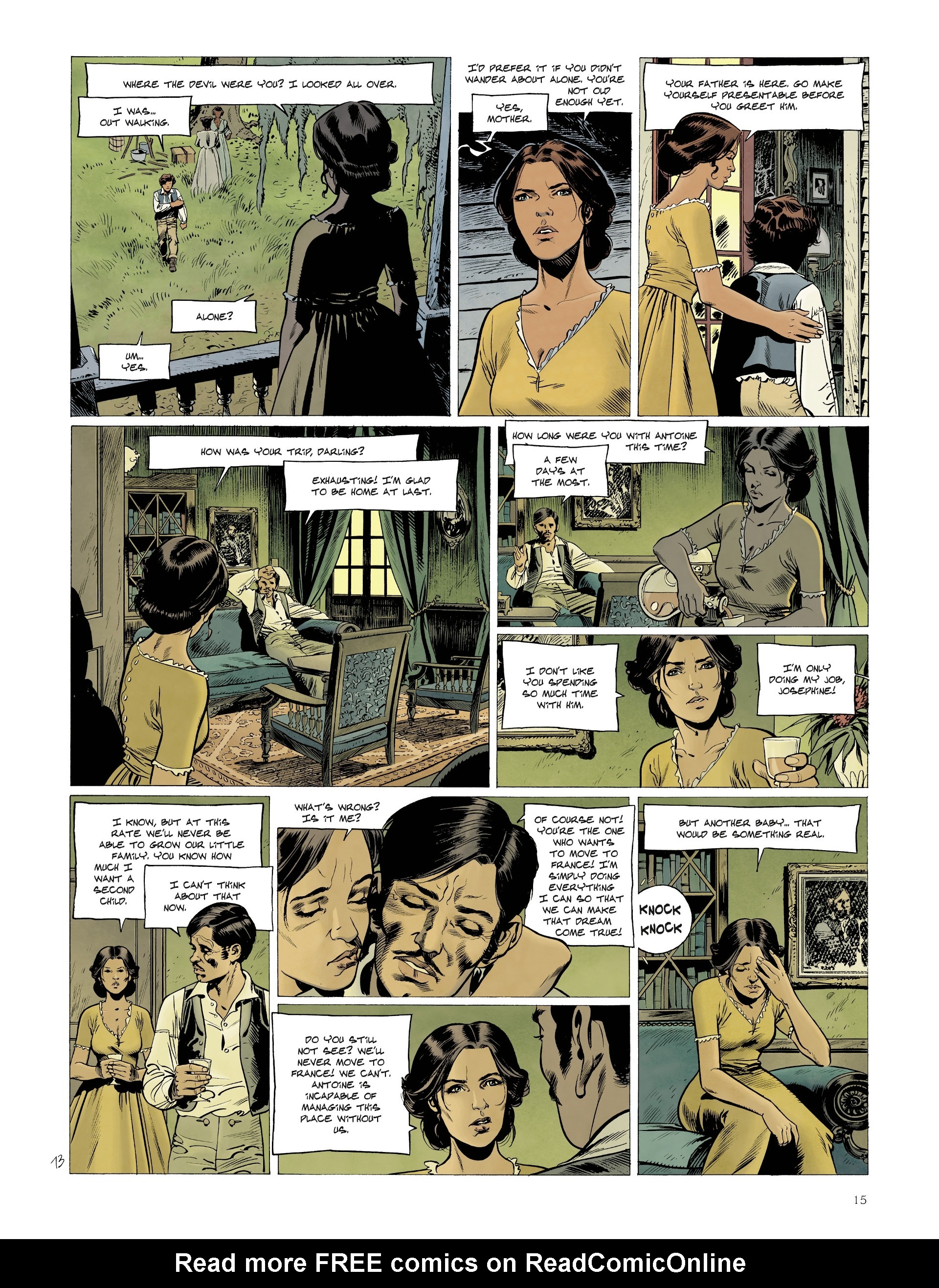 Read online Louisiana: The Color of Blood comic -  Issue #2 - 17