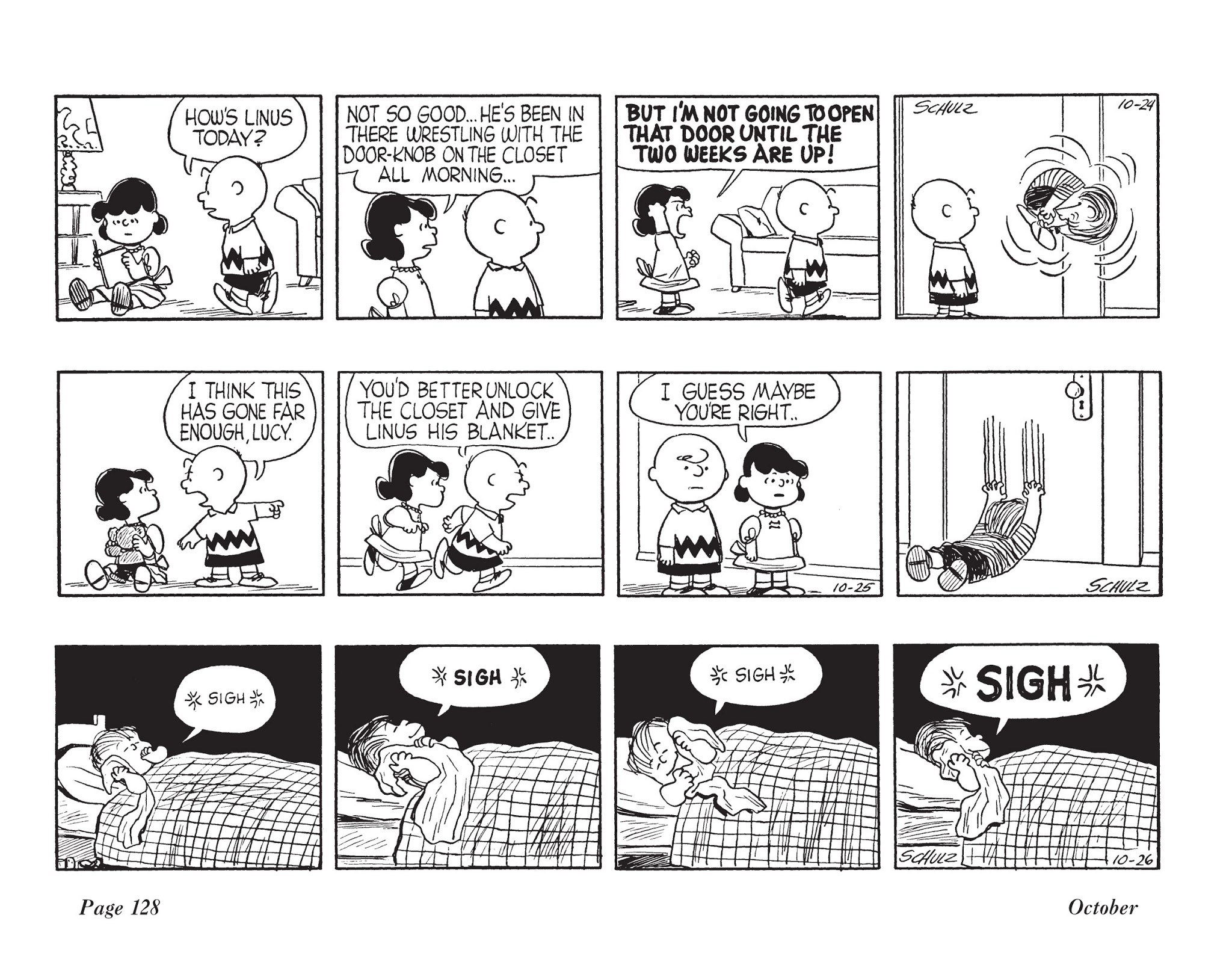 Read online The Complete Peanuts comic -  Issue # TPB 4 - 142