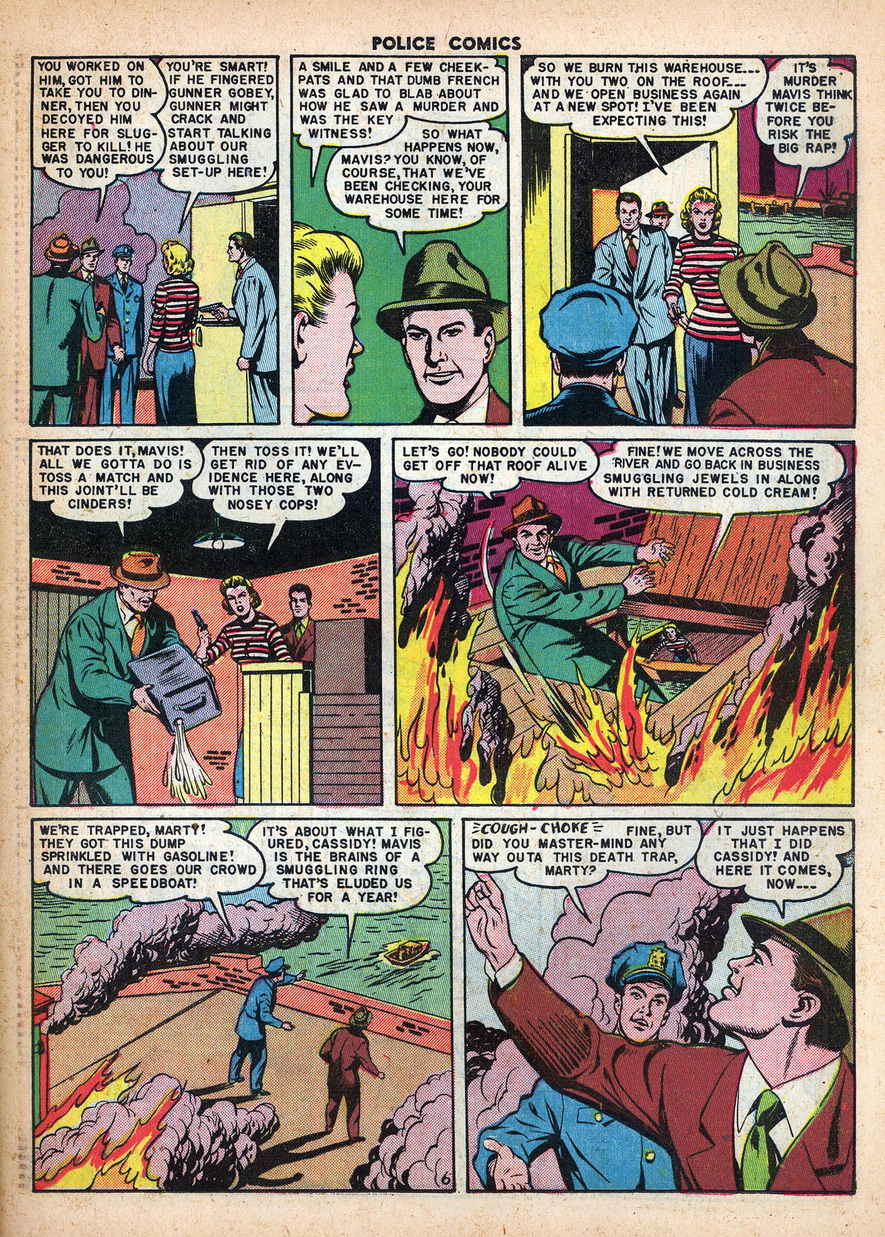 Read online Police Comics comic -  Issue #104 - 31