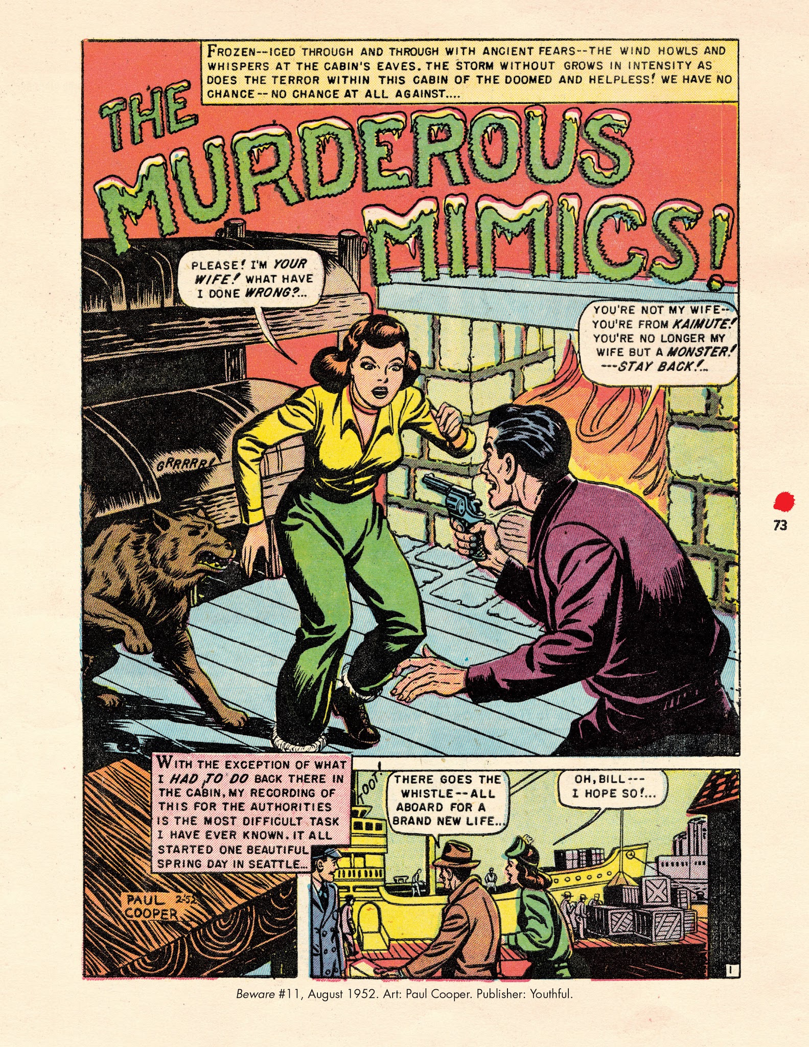 Read online Chilling Archives of Horror Comics comic -  Issue # TPB 21 - 74