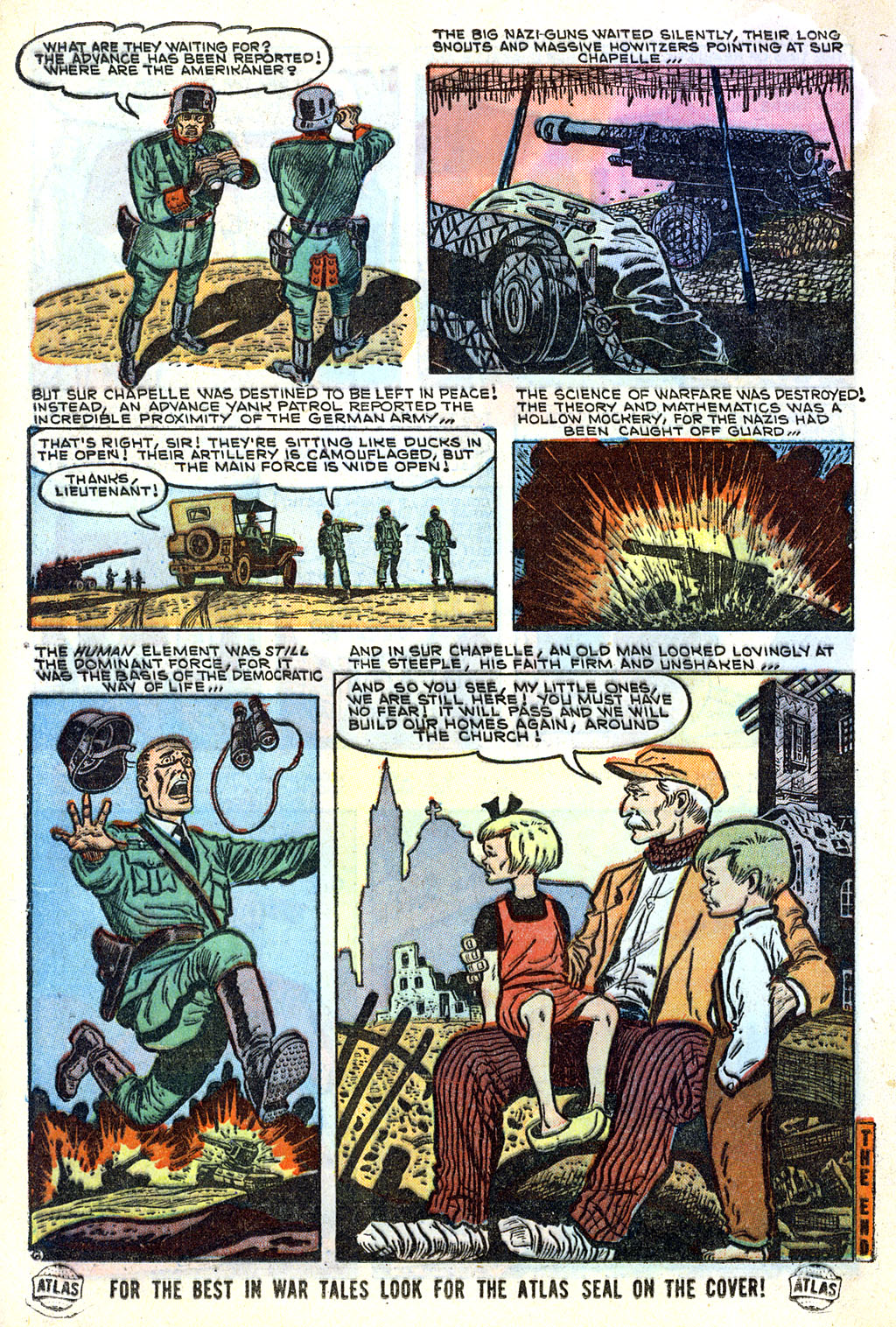 Read online War Comics comic -  Issue #35 - 16