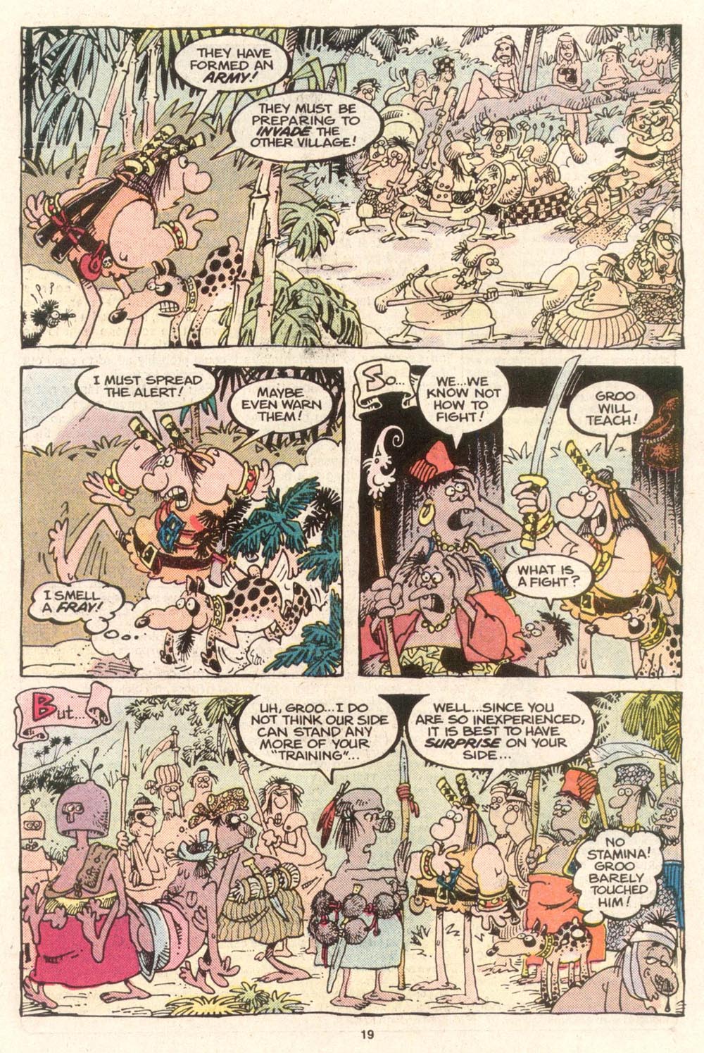 Read online Sergio Aragonés Groo the Wanderer comic -  Issue #55 - 19