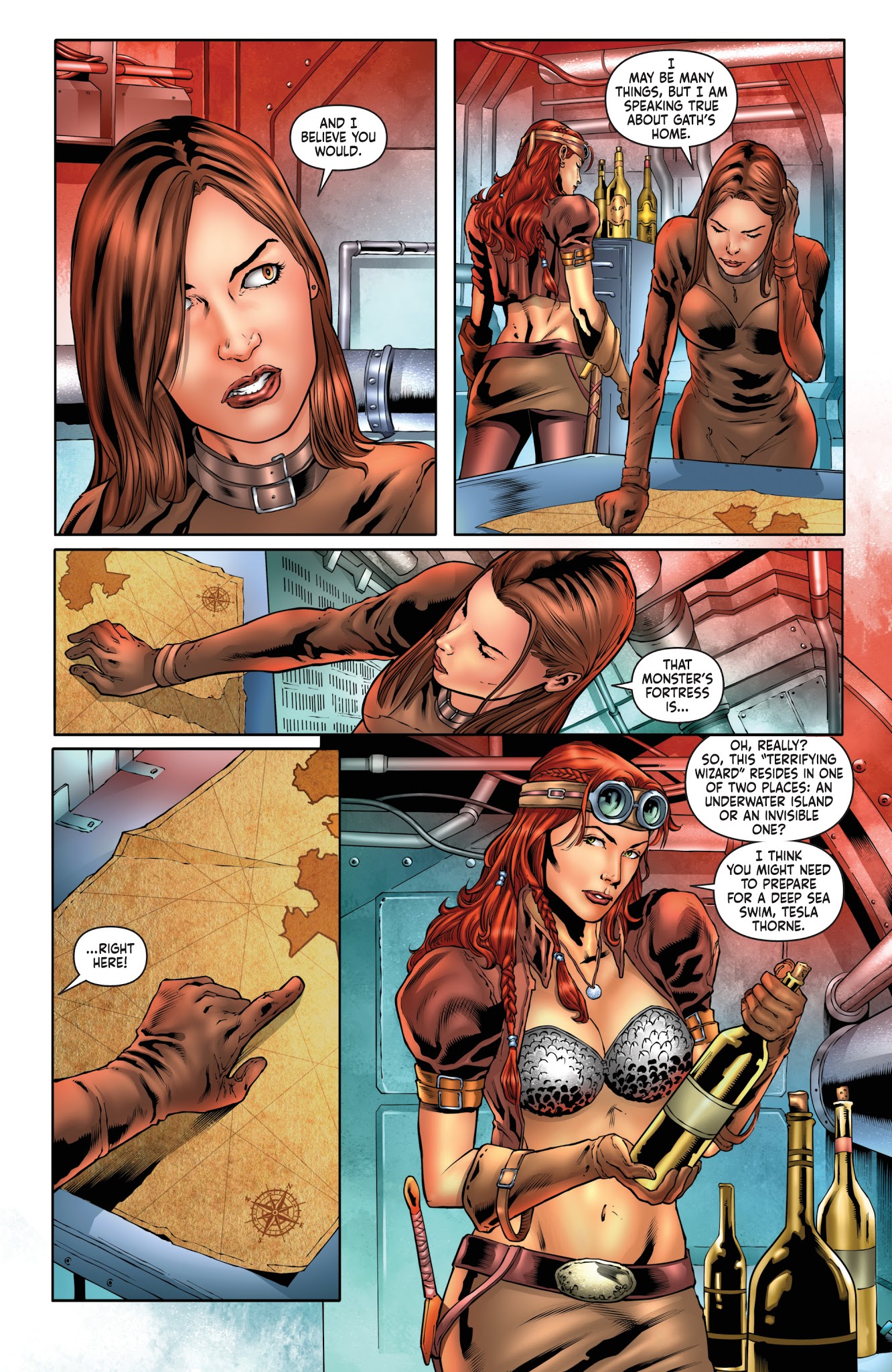 Read online Legenderry Red Sonja comic -  Issue #2 - 7