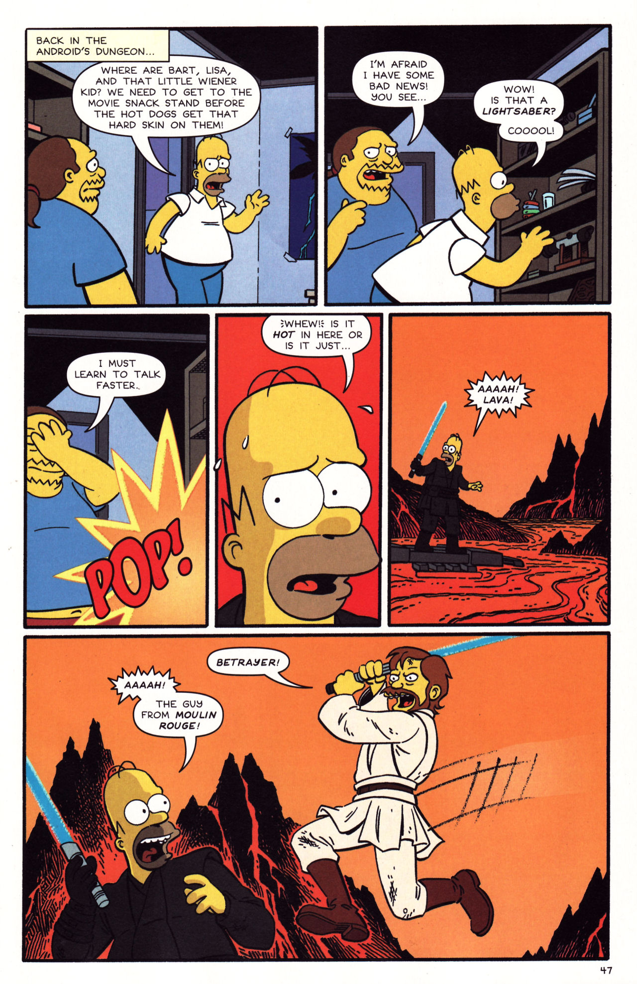Read online Treehouse of Horror comic -  Issue #13 - 48