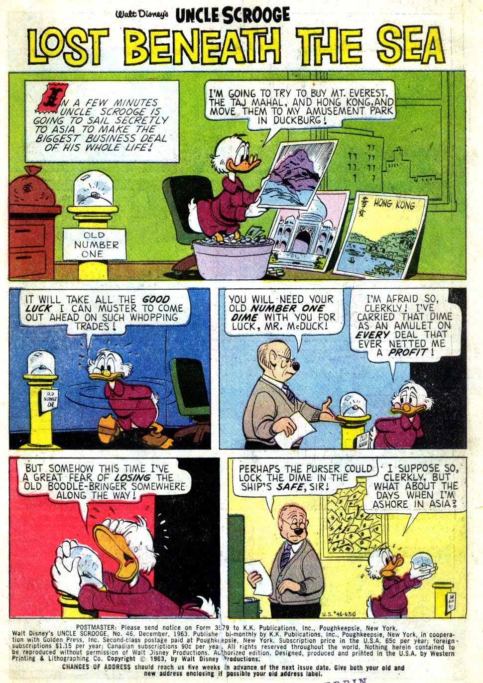 Read online Uncle Scrooge (1953) comic -  Issue #46 - 3