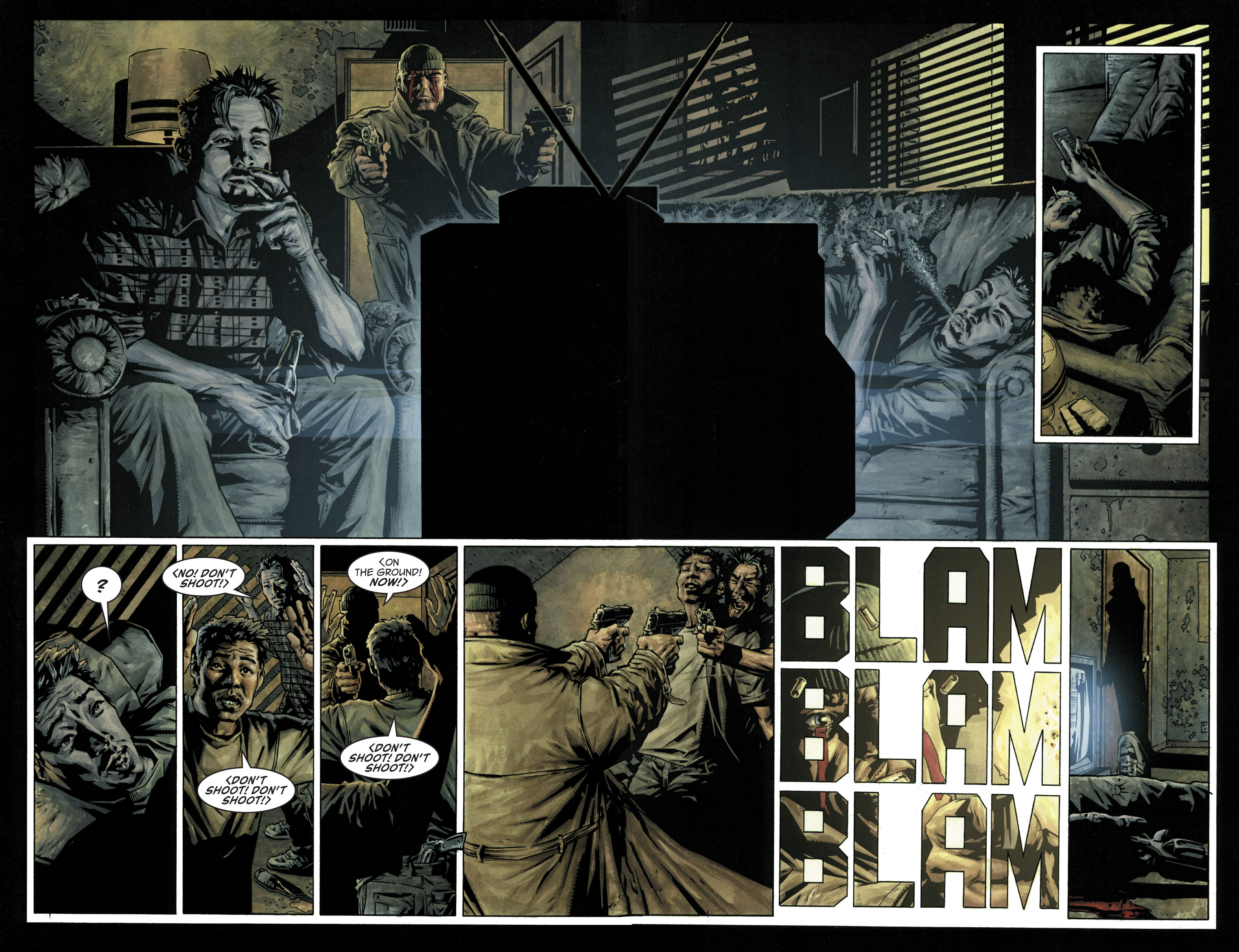 Read online Batman/Deathblow: After The Fire comic -  Issue #1 - 12