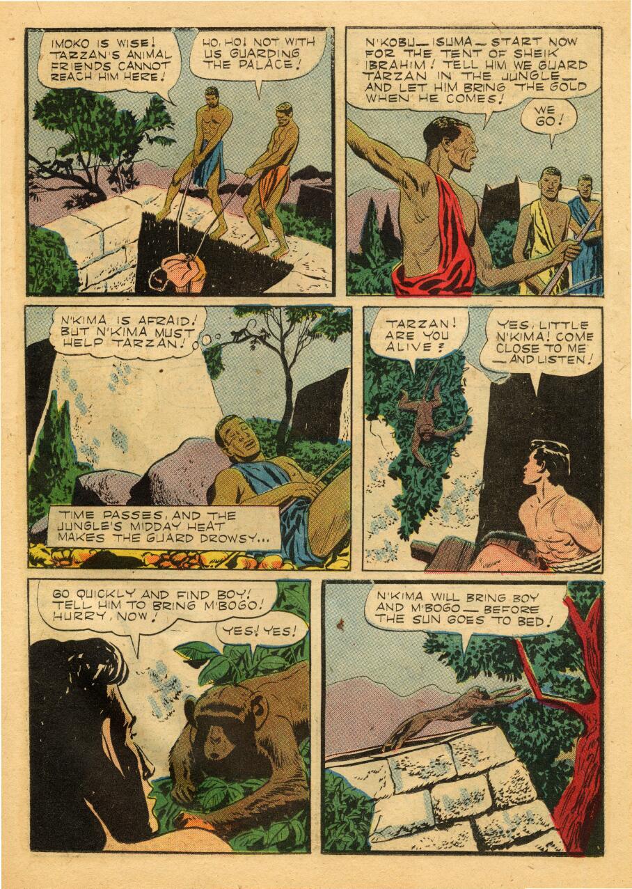 Read online Tarzan (1948) comic -  Issue #68 - 23