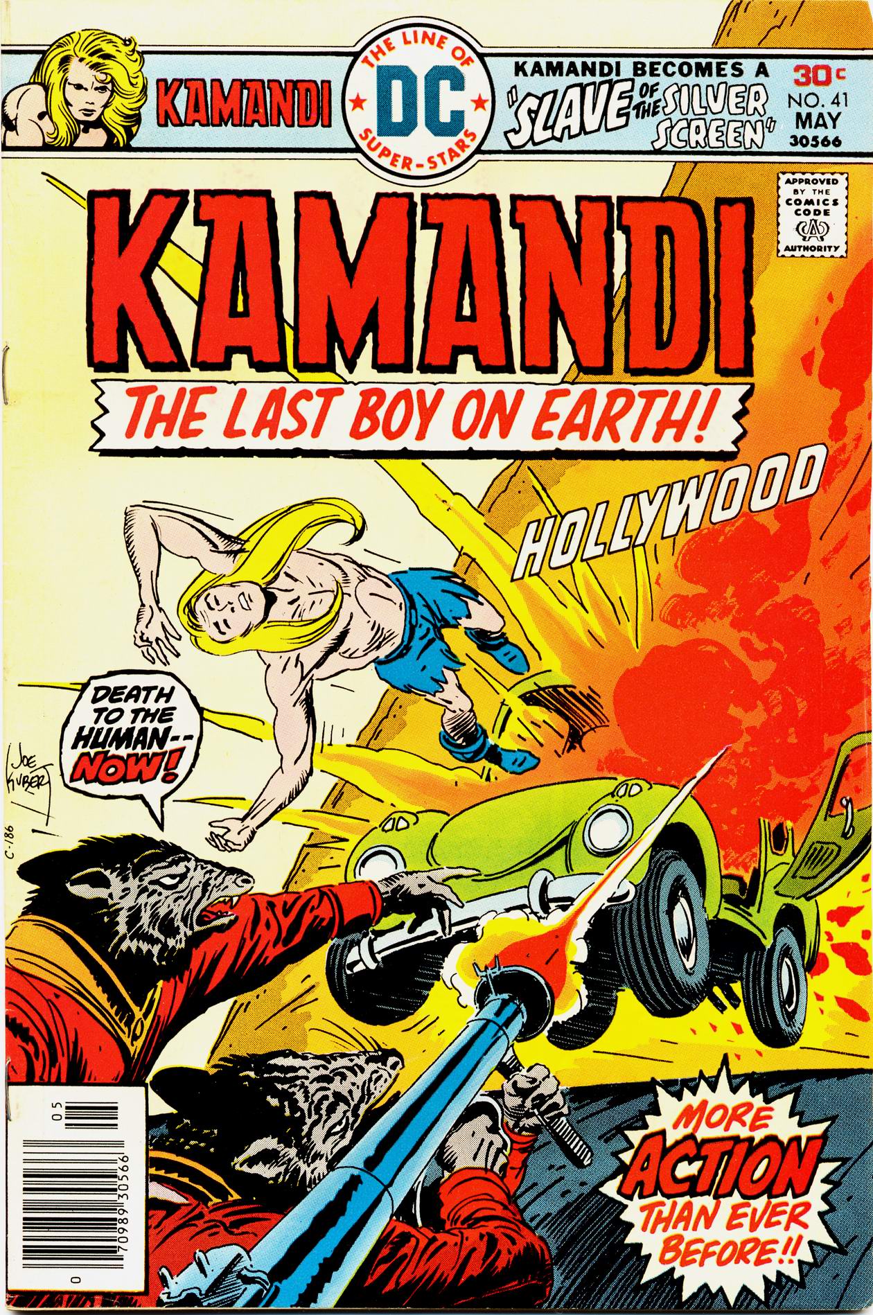 Read online Kamandi, The Last Boy On Earth comic -  Issue #41 - 1