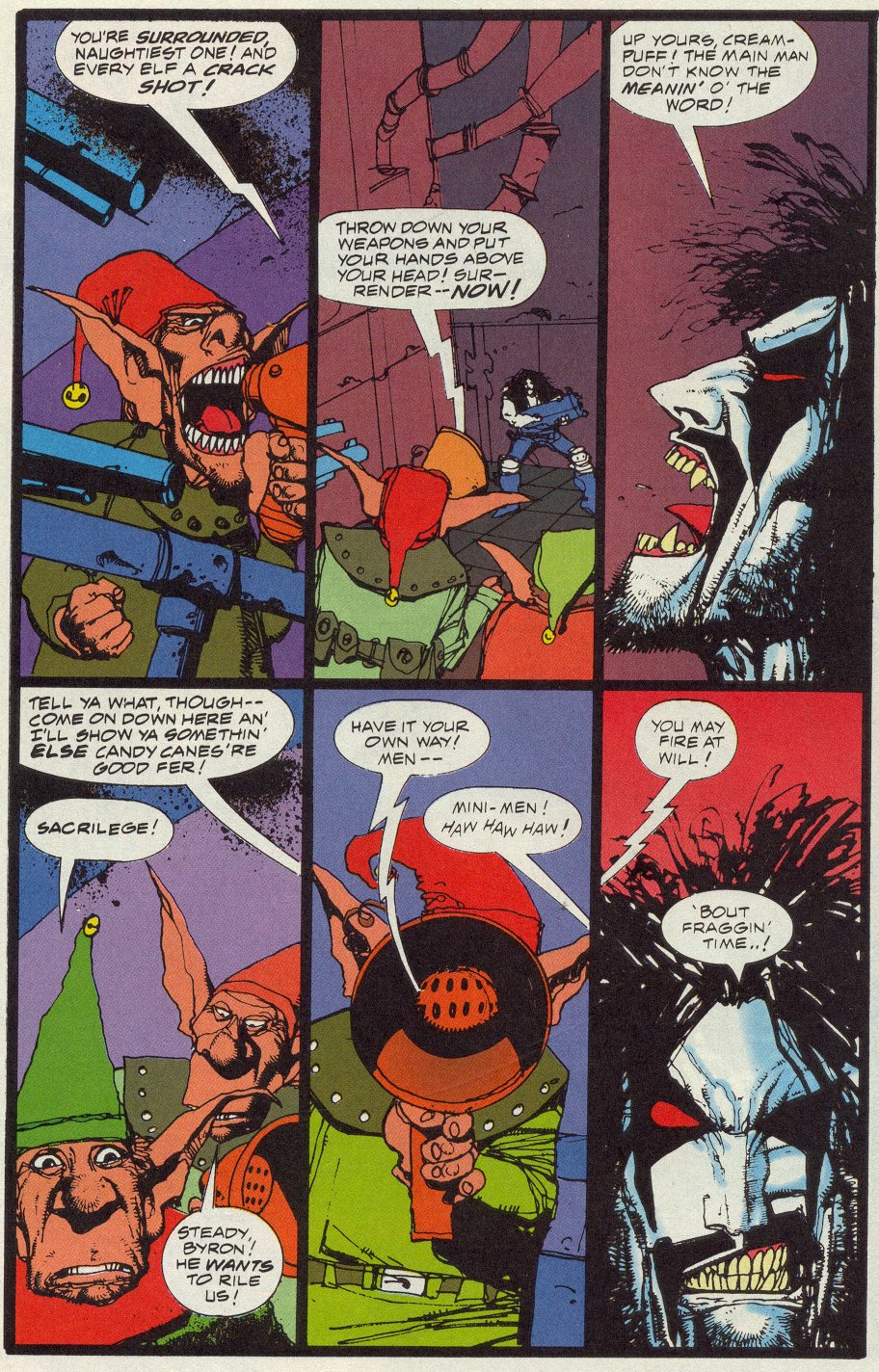 Read online Lobo Paramilitary Christmas Special comic -  Issue # Full - 21