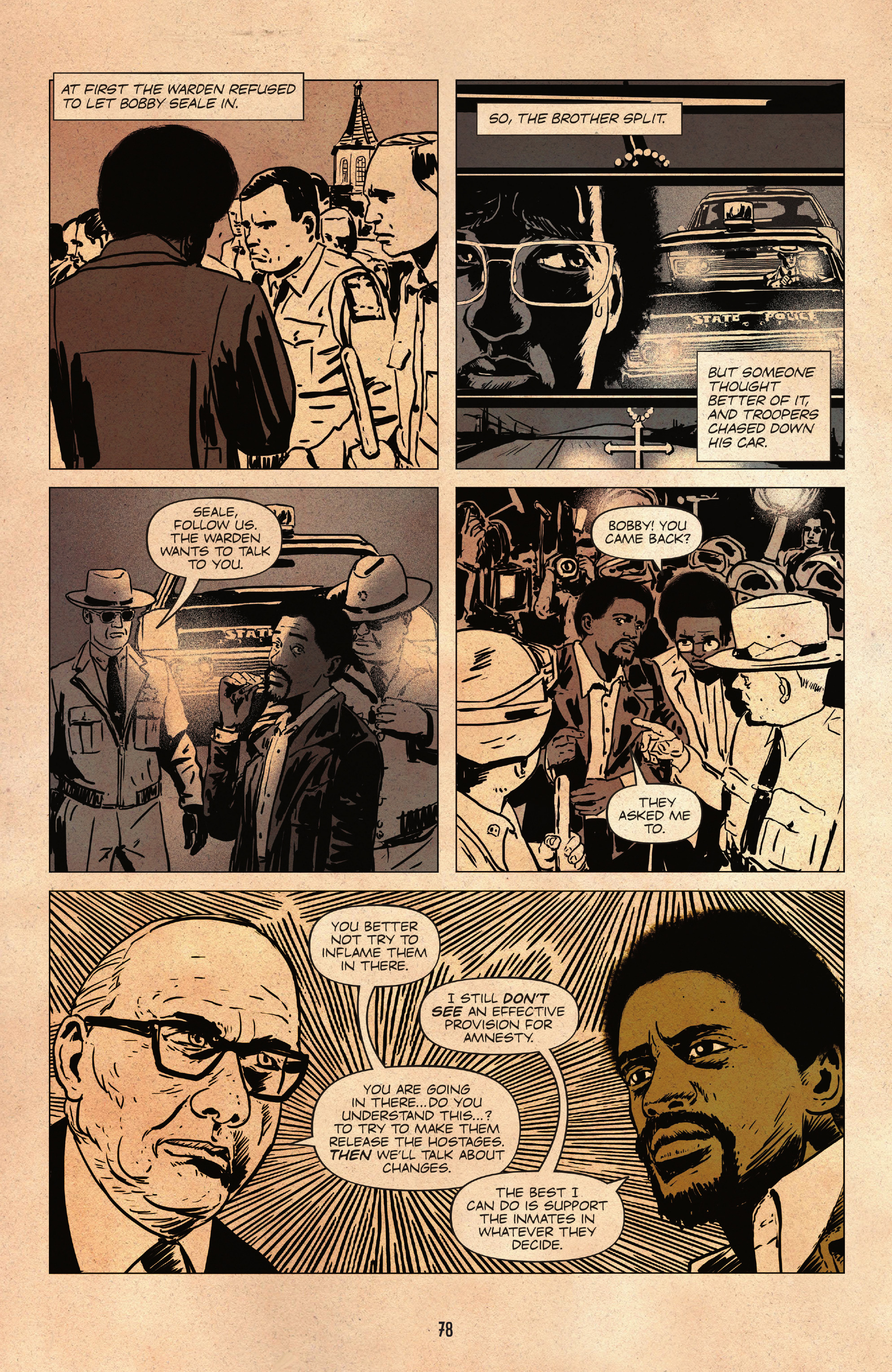 Read online Big Black: Stand At Attica comic -  Issue # TPB (Part 1) - 77