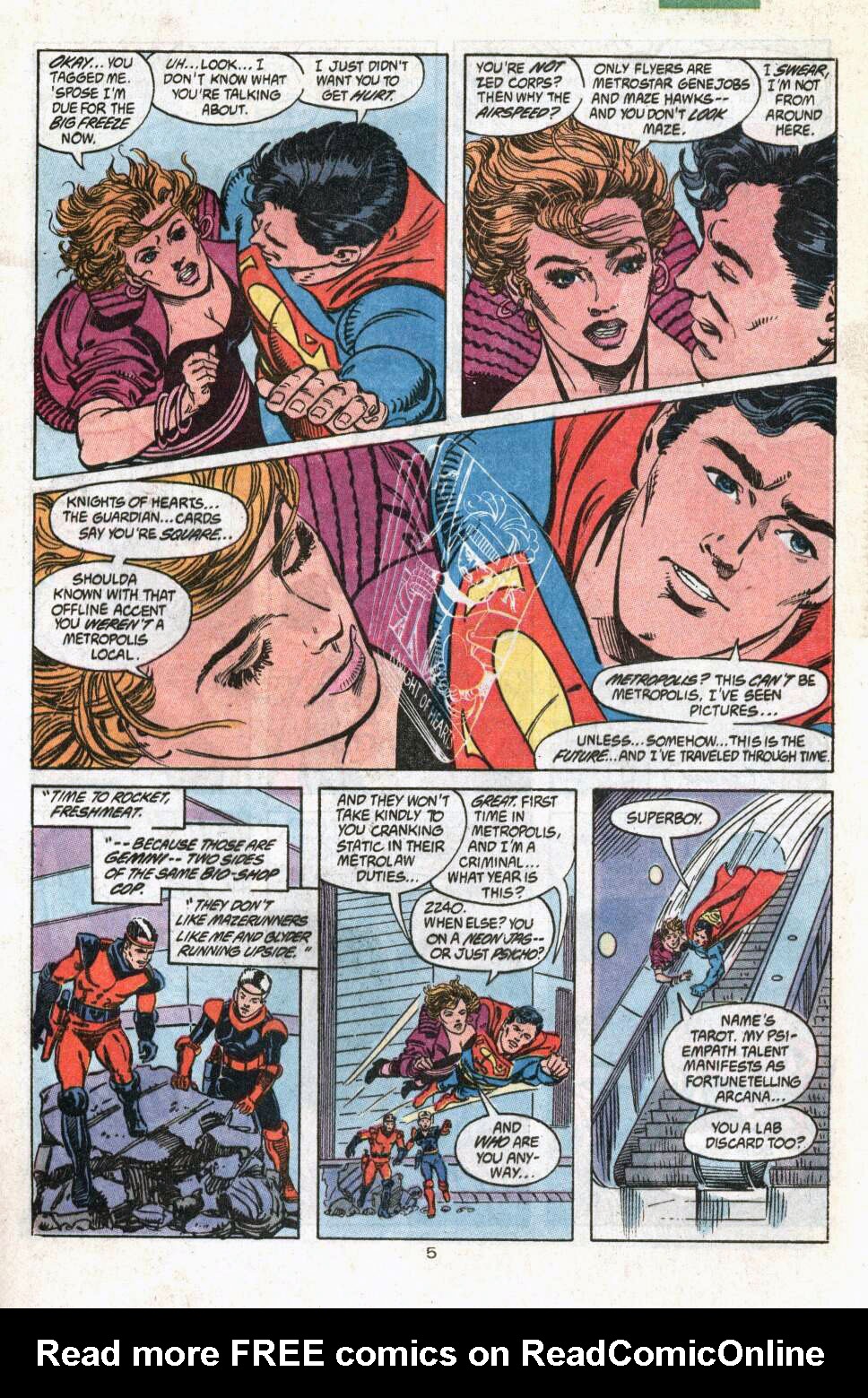 Read online Superboy (1990) comic -  Issue #15 - 6
