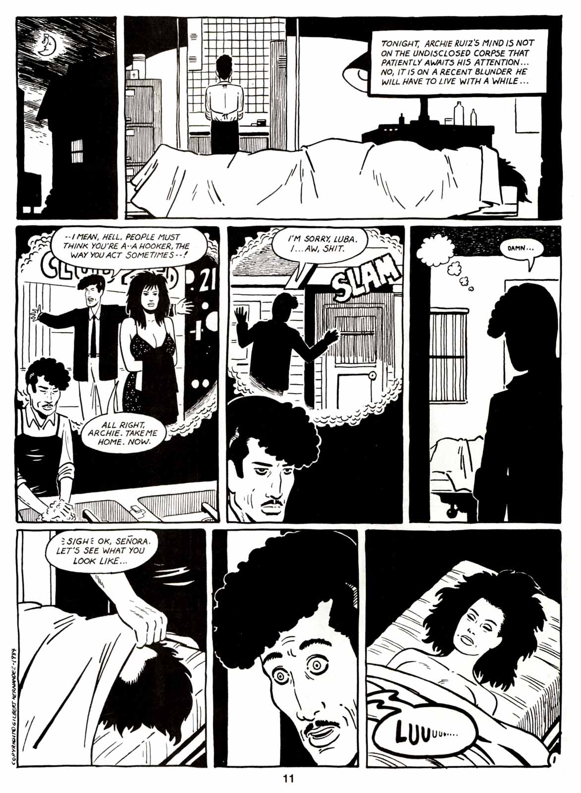 Read online Love and Rockets (1982) comic -  Issue #7 - 13