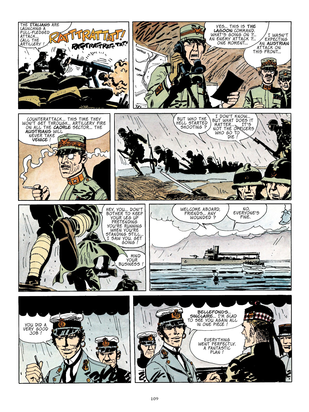 Read online Corto Maltese comic -  Issue # TPB 6 - 103
