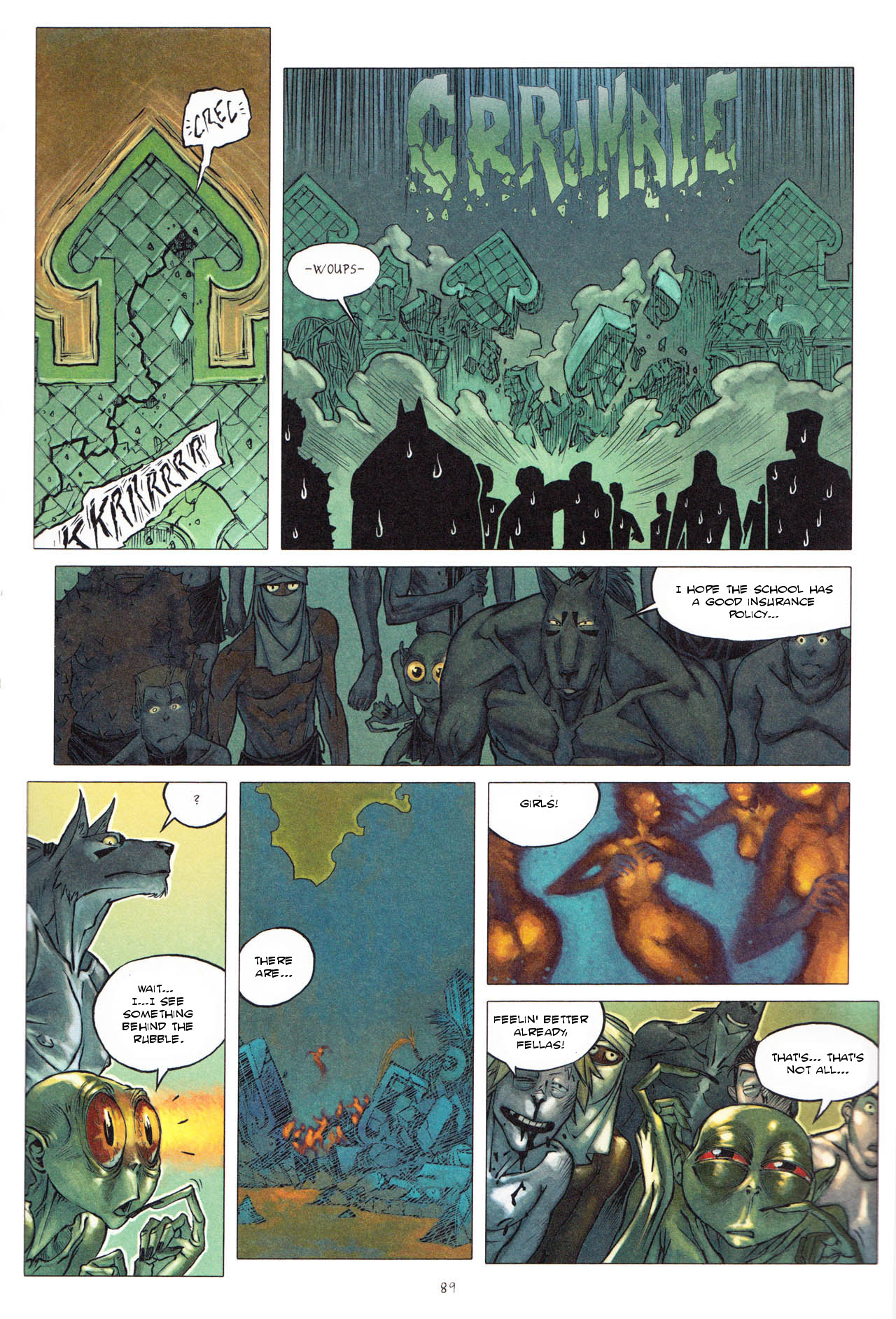 Read online Freaks' Squeele comic -  Issue #1 - 93